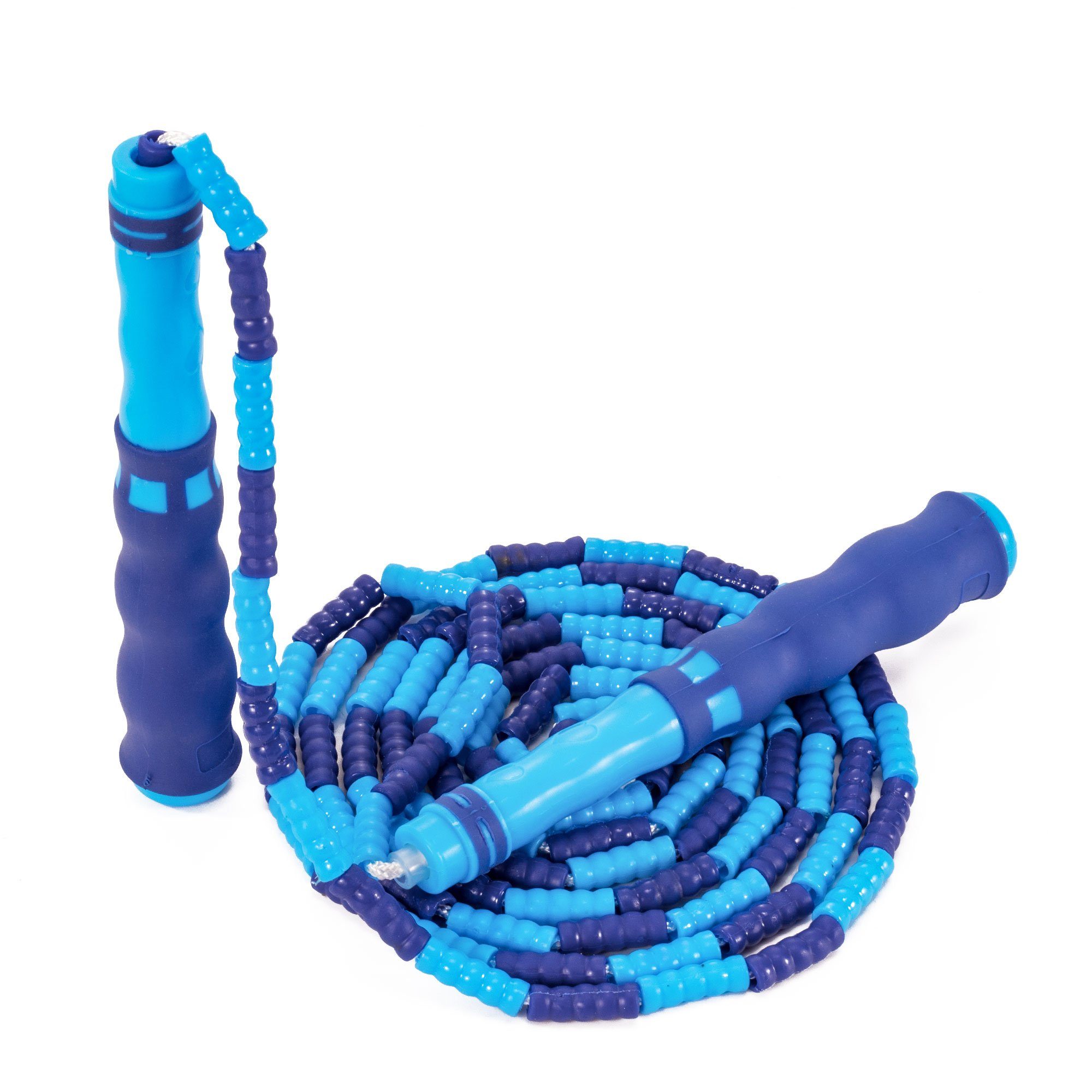 Penelife Springseil Jump Rope Beaded für Kinder und Erwachsene - verstellbares Springseil, Seillänge 280 cm, Длина verstellbar