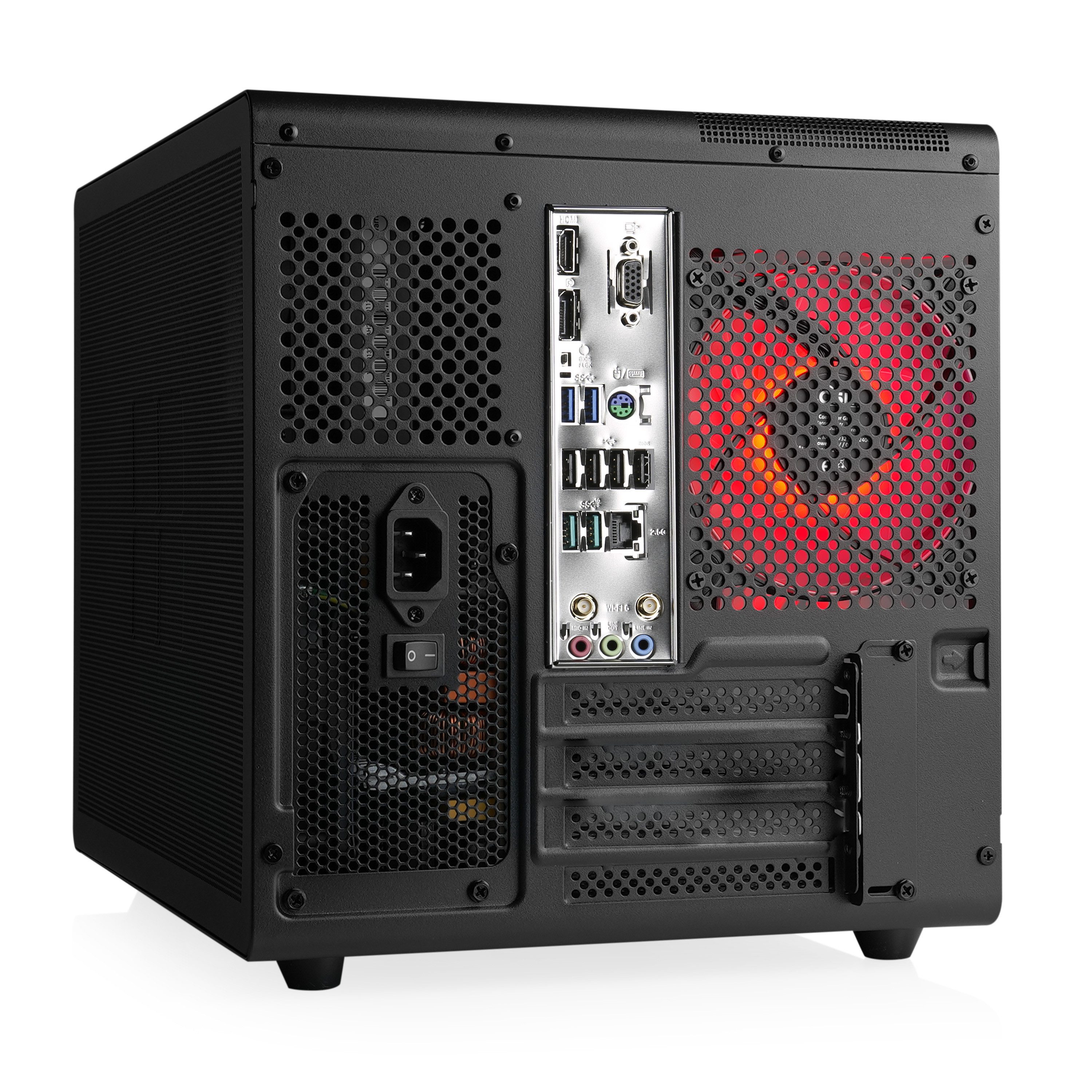 CSL Cube V24222 PC (AMD Ryzen 5 8600G, 16 GB RAM, 500 GB SSD, Luftkühlung)