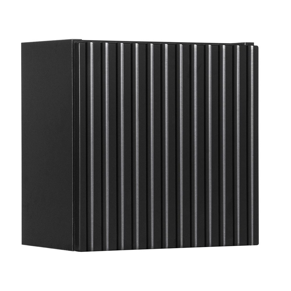 Lomadox Hängeschrank NEWPORT-56-BLACK 30x30cm, Badmöbel Wandschrank schwarz günstig online kaufen