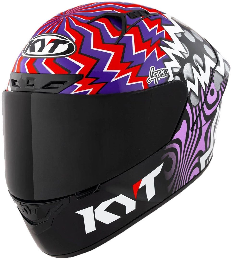 KYT Motorradhelm NZ Race Savadori Replica Helm, Pinlock, Spoiler, ECE 22.06