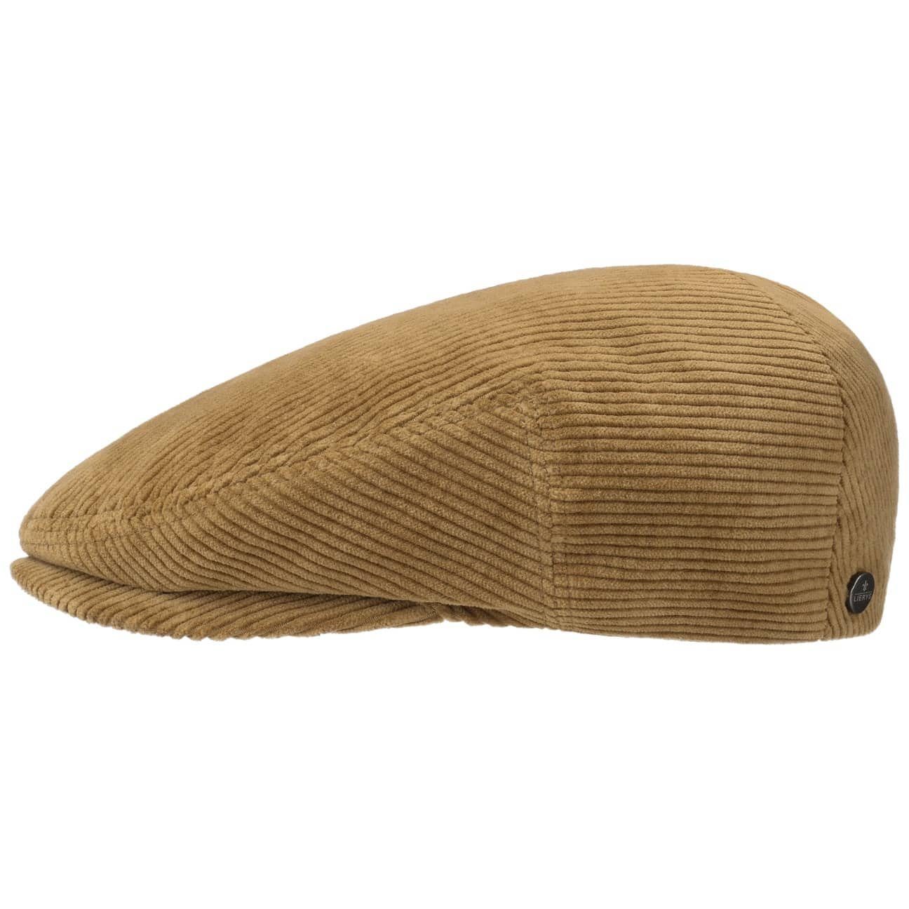 Lierys Flat Cap (1-St) Schirmmütze mit Schirm, Made in the EU braun