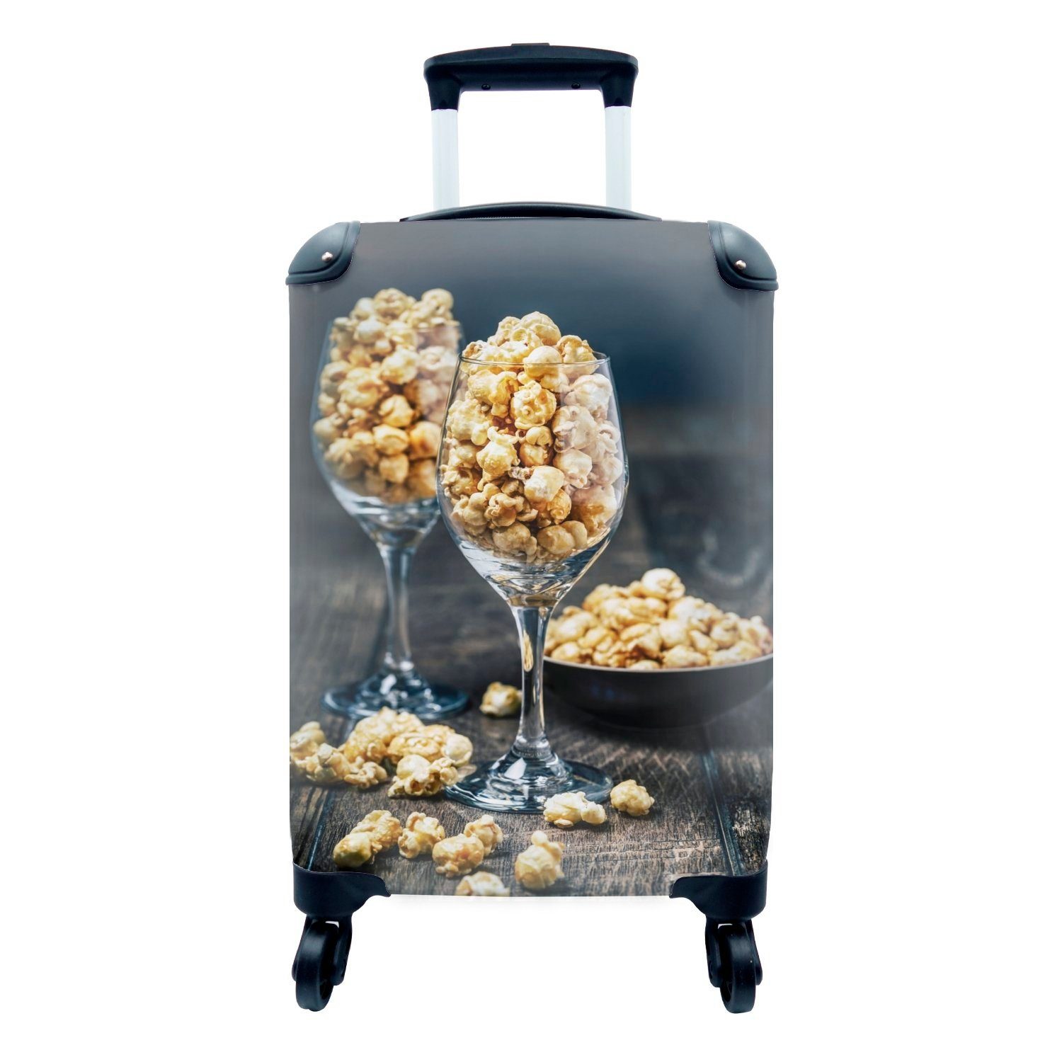 Handgepäckkoffer Koffer Handgepäck Fotokoffer Trolley Kinderkoffer Extra Leicht Popcorn