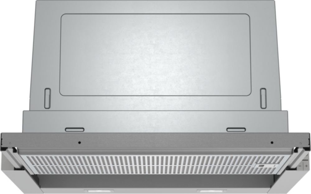 SIEMENS Flachschirmhaube LI67RB531 Flachschirmhaube 60 cm Silbermetallic, EEK:A Serie iQ300, LI67RB531 Flachschirmhaube 60 cm Silbermetallic, EEK:A, Metall-Fettfilter, spülmaschinengeeignet