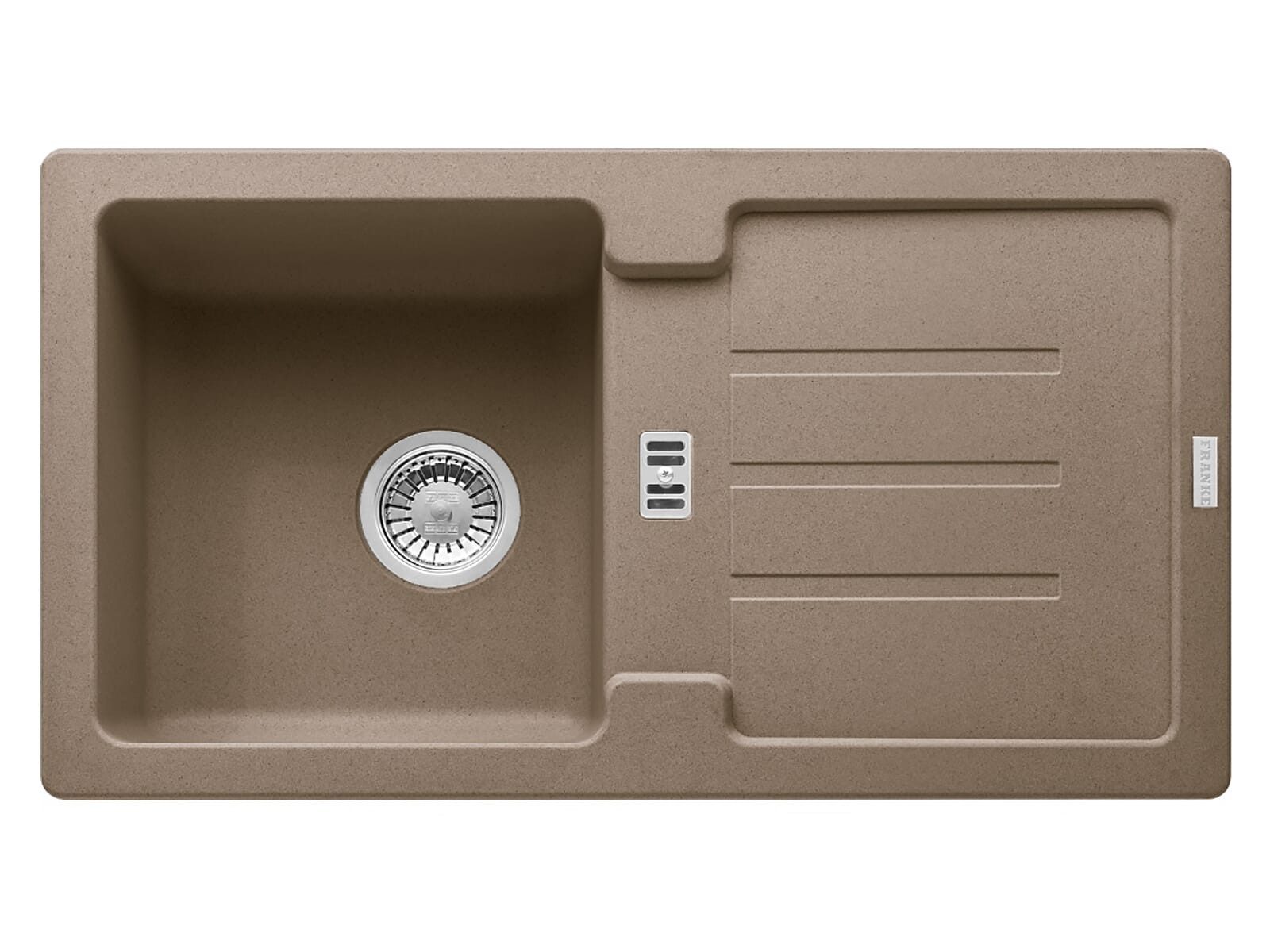 FRANKE Granitspüle, rechteckig, 78/44 cm, (1 St), aus Sanitized®