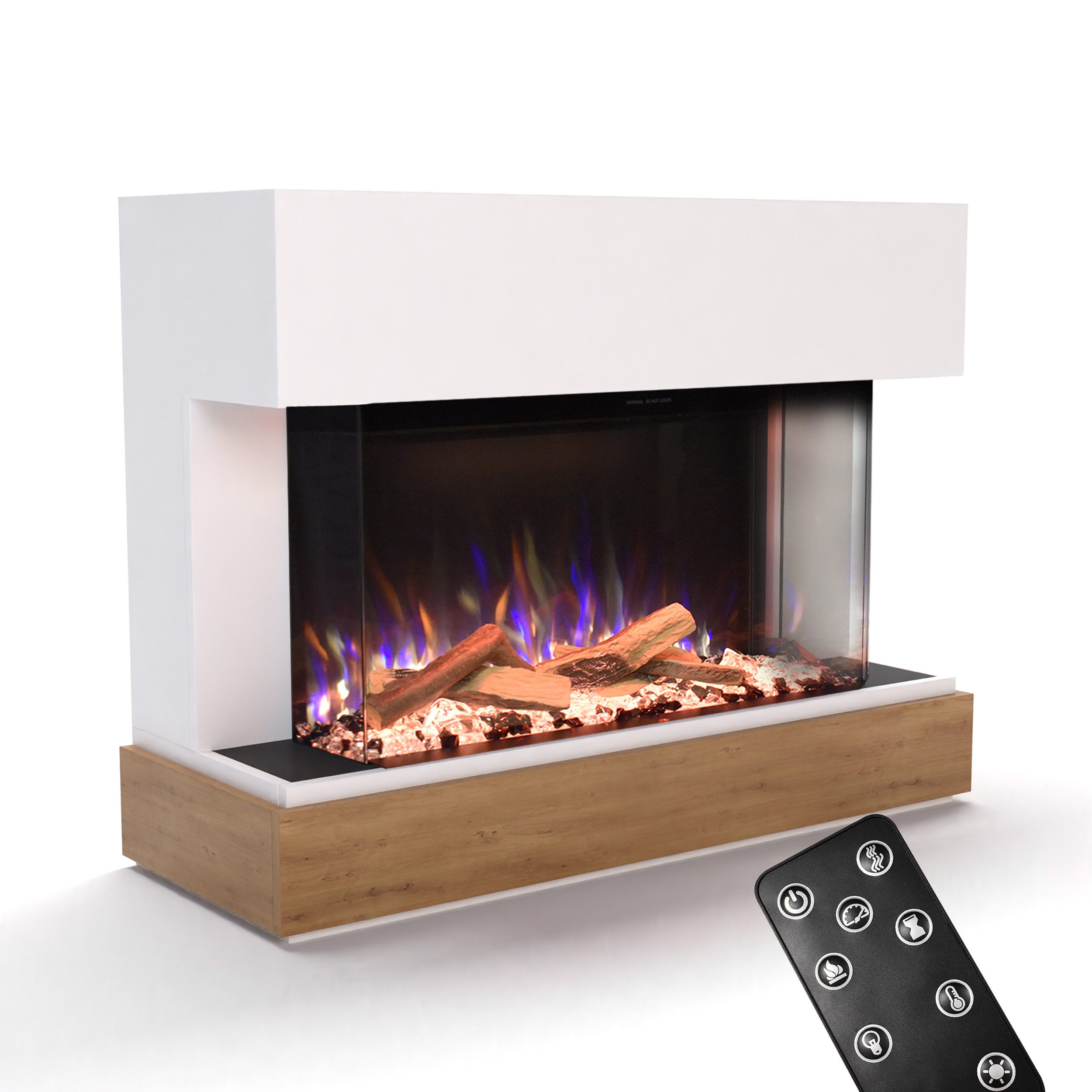 GLOW FIRE Elektrokamin Curie E-Motion 3D, Elektrischer Kamin mit 3D Feuer m günstig online kaufen