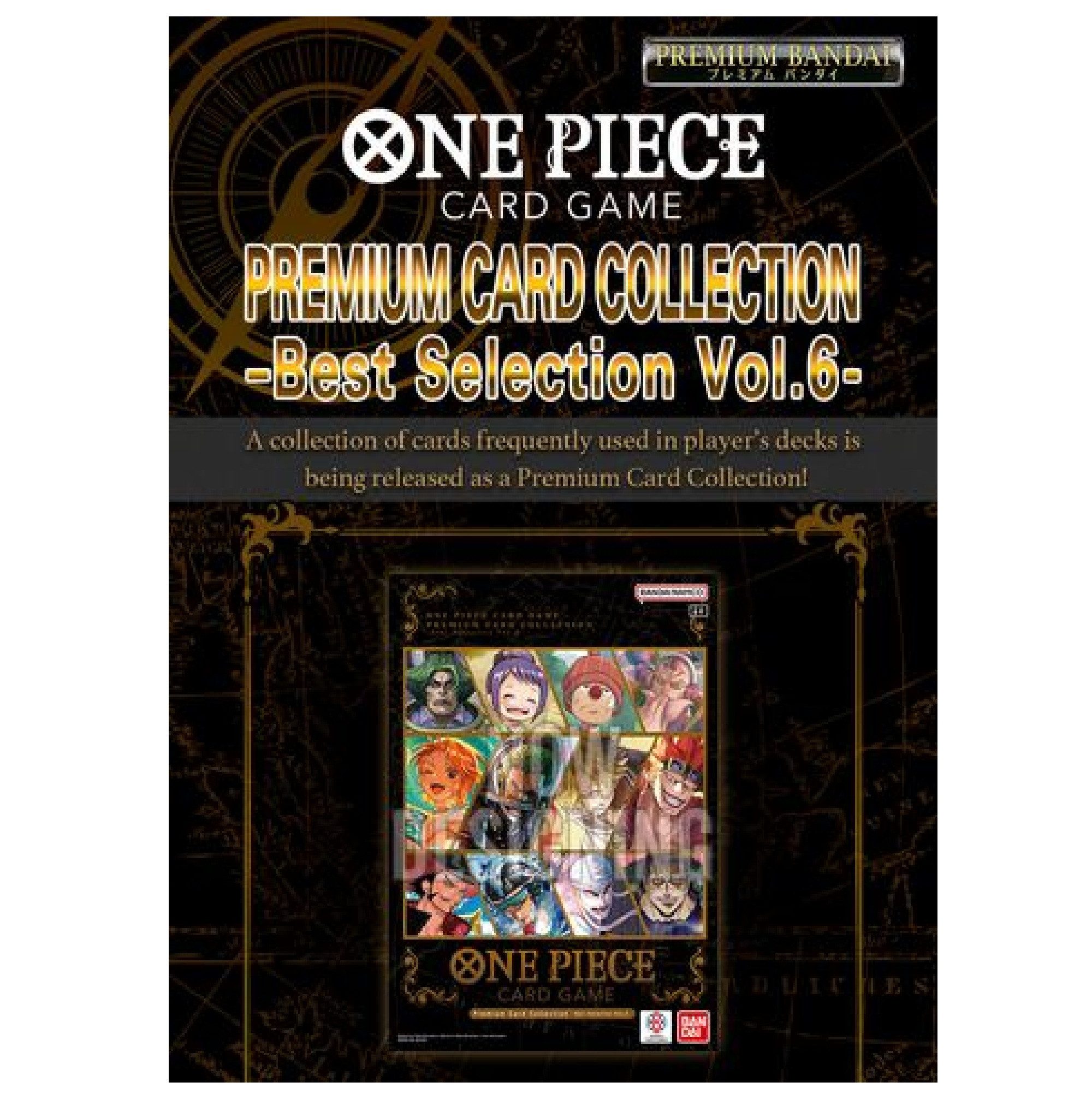 Bandai Sammelkarte OP Premium Card Collection - Best Selection Vol.6