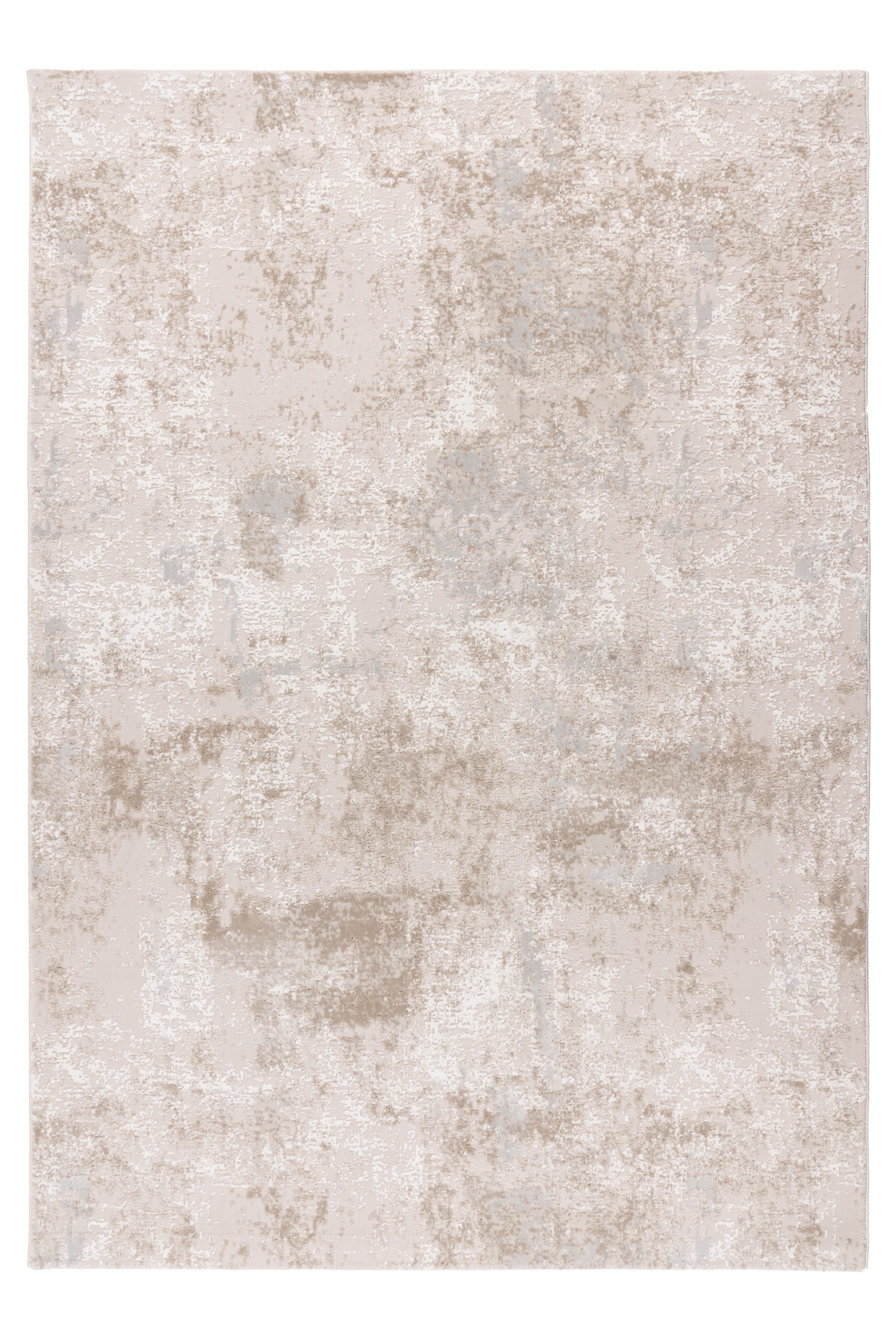 Kayoom Teppich Stage 725, rechteckig, Höhe: 11 mm, weicher Kurzflor, Struktur, Wohnzimmer