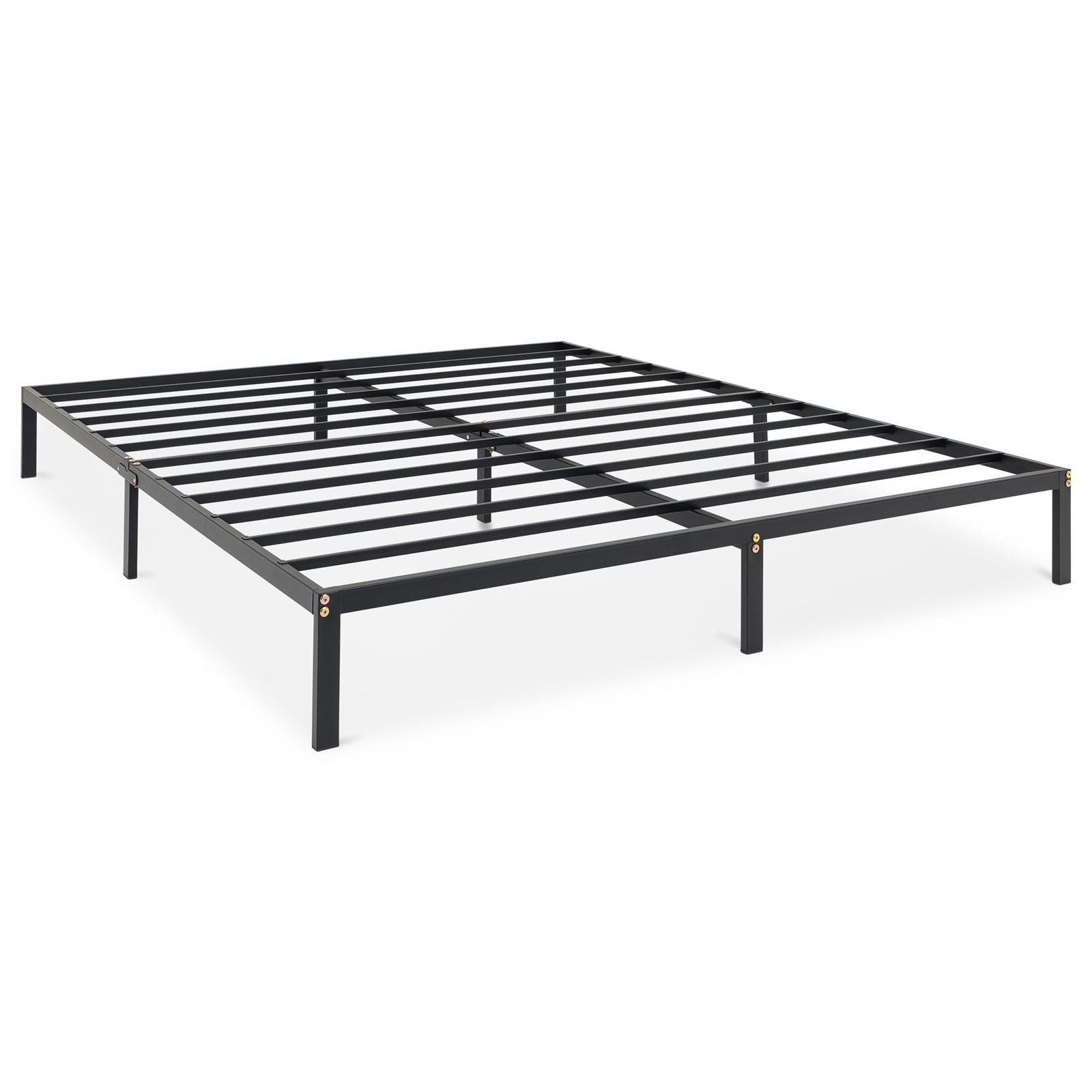 IDIMEX Futonbett TIDUR, Bettgestell 180x200 cm aus Metall im Industrial Design Schwarz
