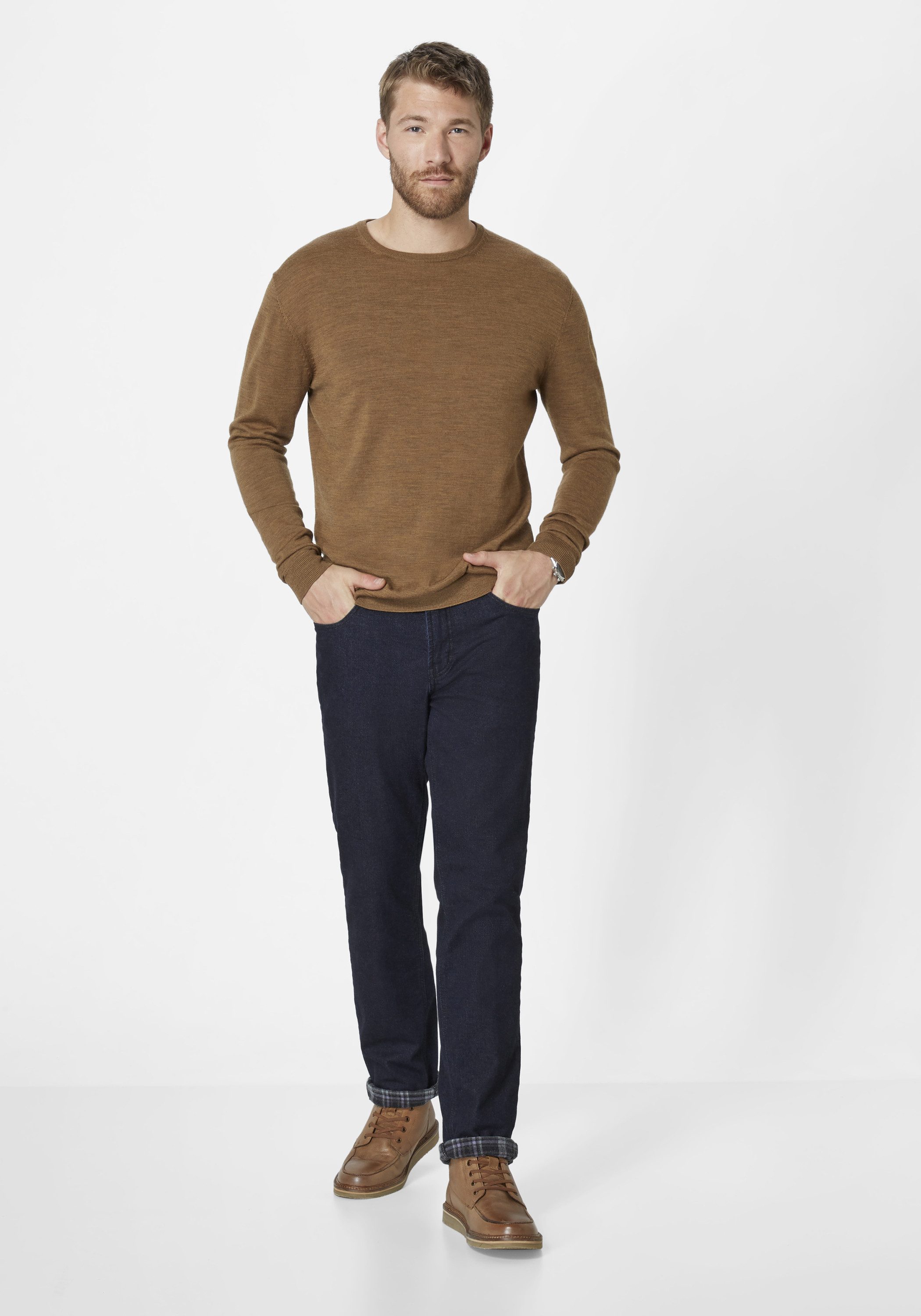 Redpoint 5-Pocket-Jeans LANGLEY Regular Comfort Fit Denim mit Stretch