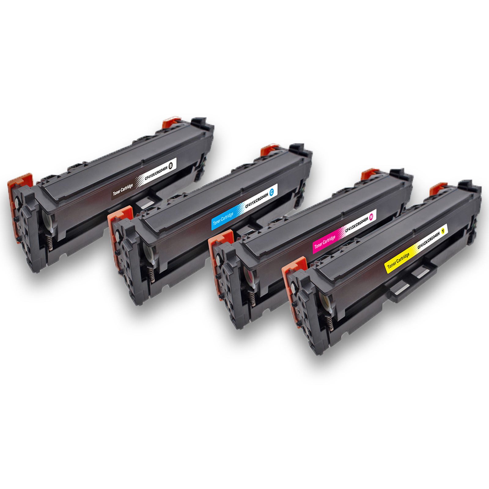 Tonerkartusche D&C 046H Toner-Set für Canon i-SENSYS MF 731 Cdw - 4 Farben BK/C/M/Y, (Kompatibel für Canon i-SENSYS MF 731 Cdw 046H / 046, Druckleistung bis ca. Seiten), Cx