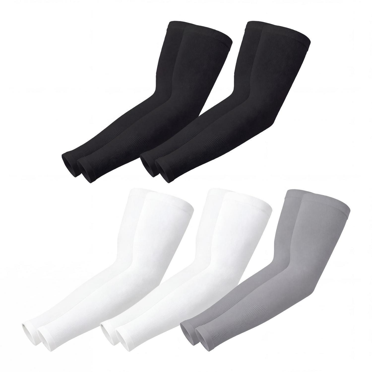 LuxusKollektion Armstulpen Armstulpen 5 Paar UV Schutz Kühlend Atmungsaktiv