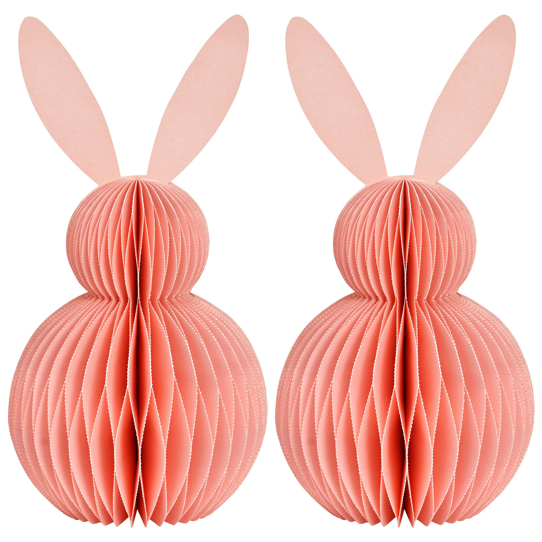 matches21 HOME & HOBBY Dekofigur Osterdeko Osterhasen zum Hinstellen rosa 2 günstig online kaufen
