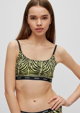 HUGO Bralette-BH TWIN BRALETTE STRIPE (Packung, 2-tlg) mit verstellbaren Logo-Trägern