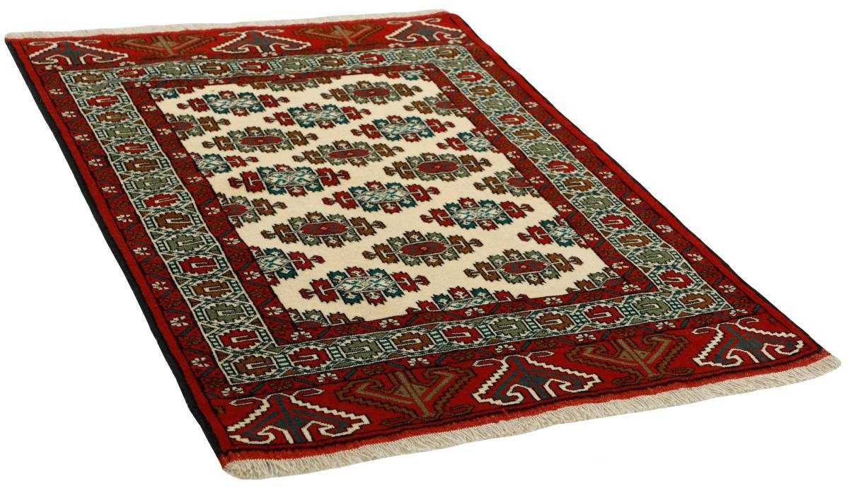 Orientteppich Turkaman 104x146 Handgeknüpfter Orientteppich Trading, rechteckig, Perserteppich, mm 6 Höhe: Nain 