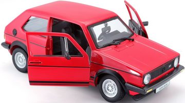 Bburago Sammlerauto VW Golf 1 GTI (1979), Maßstab 1:24