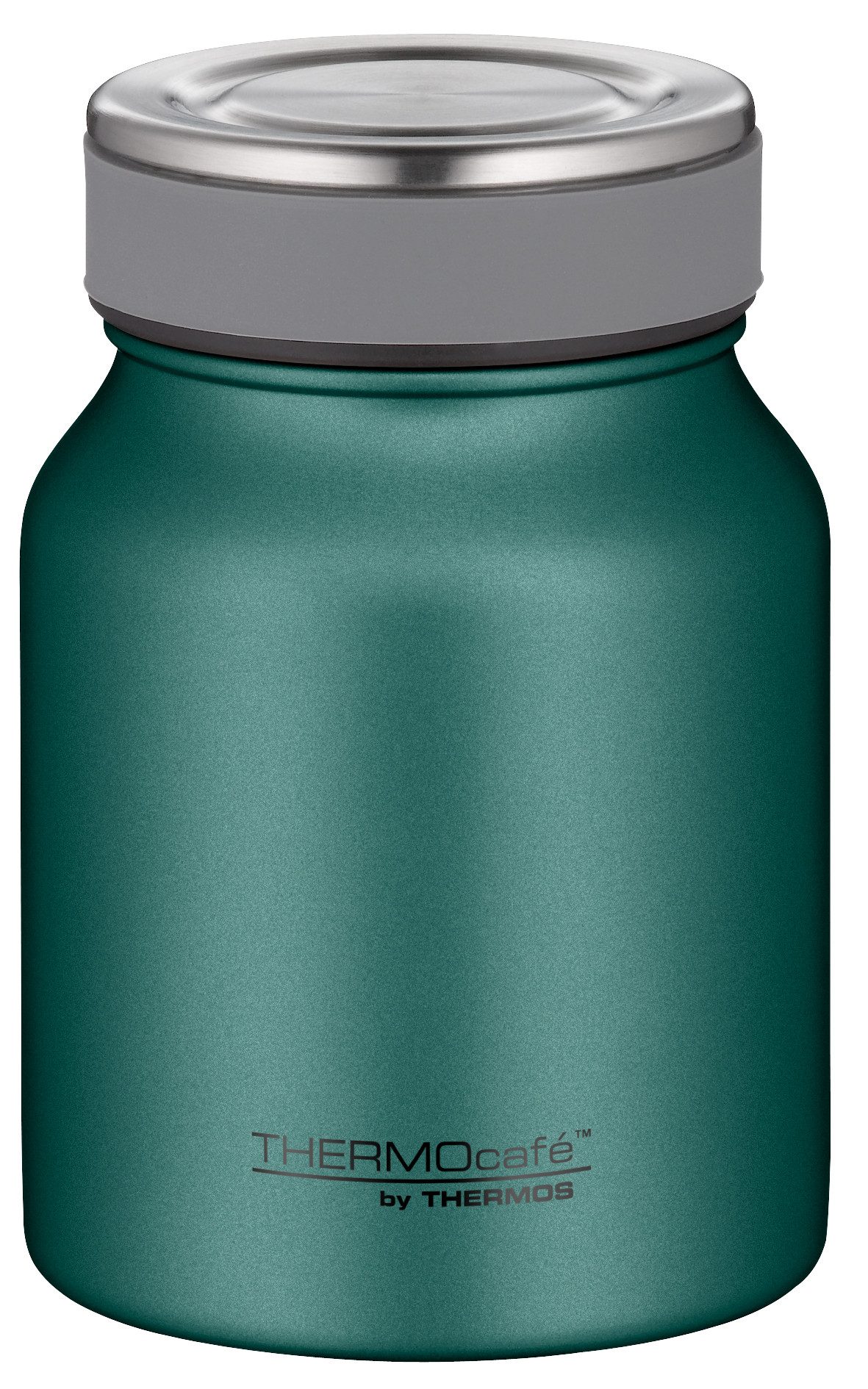 THERMOcafé Thermobehälter TC FOOD JAR, Thermobehälter für Essen, spülmaschinenfest, Edelstahl, Kunststoff, Silikon, (1-tlg), 0,5l, 9h heiß & 14h kalt, dicht & auslaufsicher