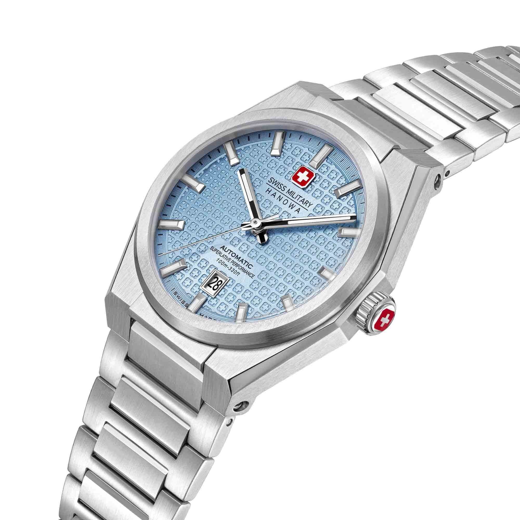 Swiss Military Hanowa Automatikuhr Automatikuhr Herrenuhr 41 mm Automatik H günstig online kaufen