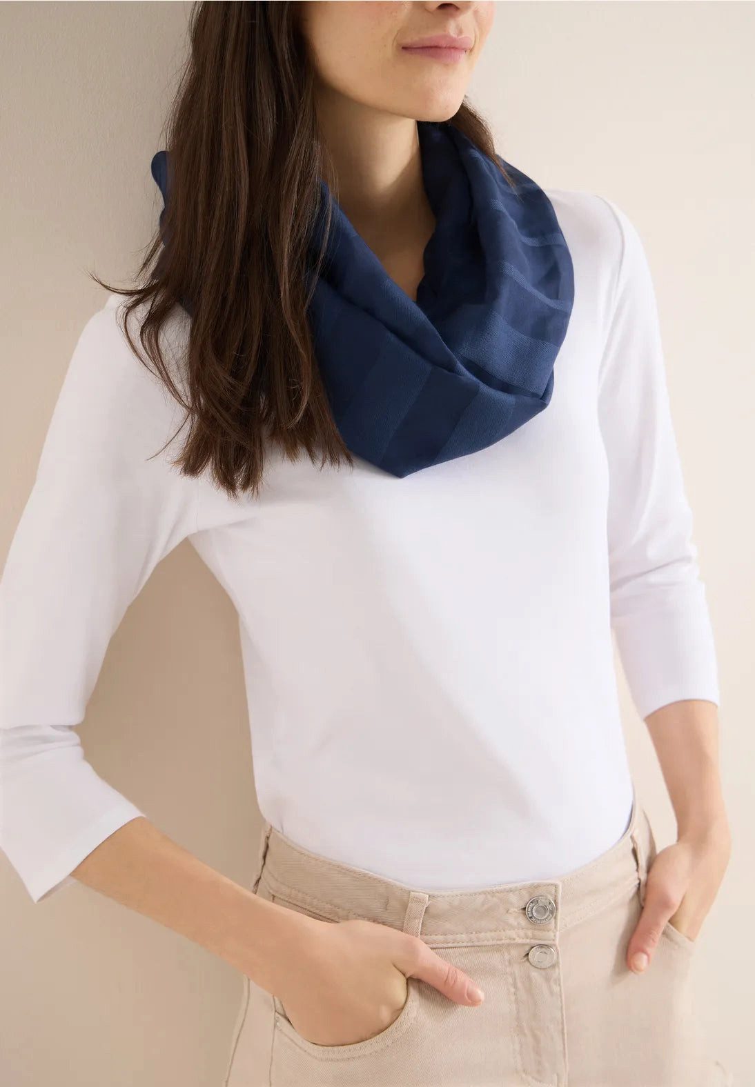 CECIL Loop Loop Schal mit Streifenmuster, (1-St) günstig online kaufen
