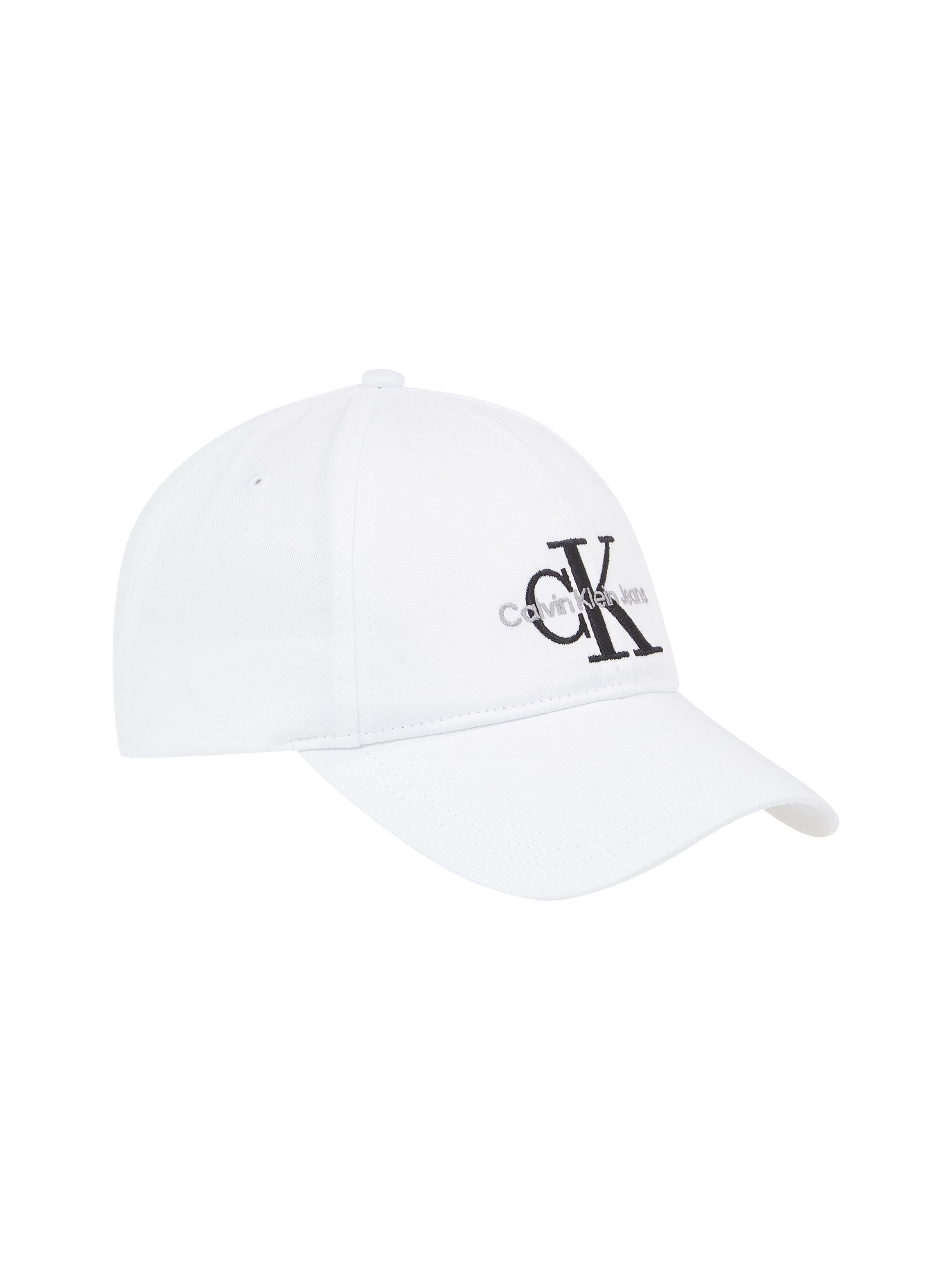 Calvin Klein Jeans Baseball Cap MONOGRAM CAP Bright White