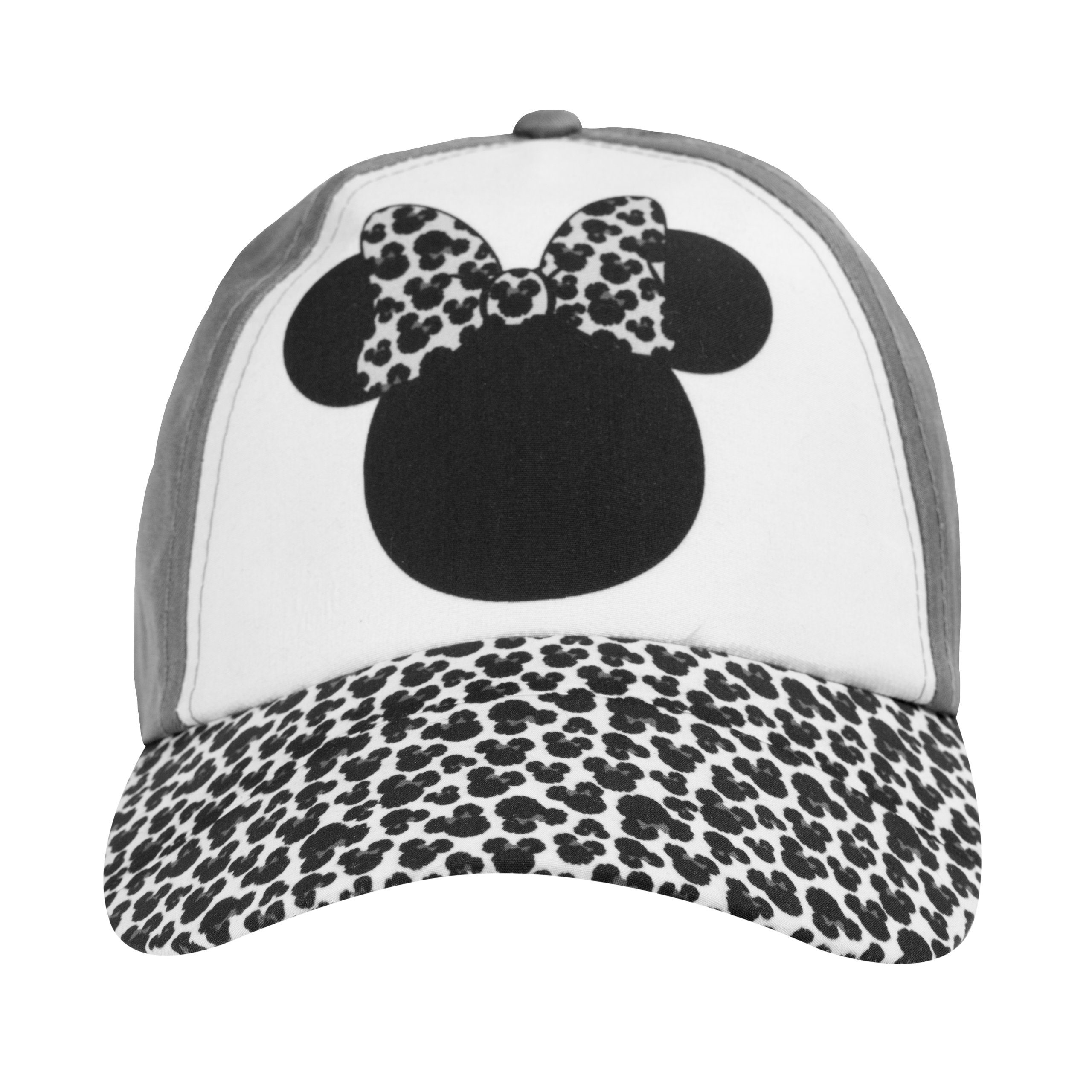 United Labels® Baseball Cap Disney Minnie Mouse Kappe für Damen verstellbar Weiß/Grau
