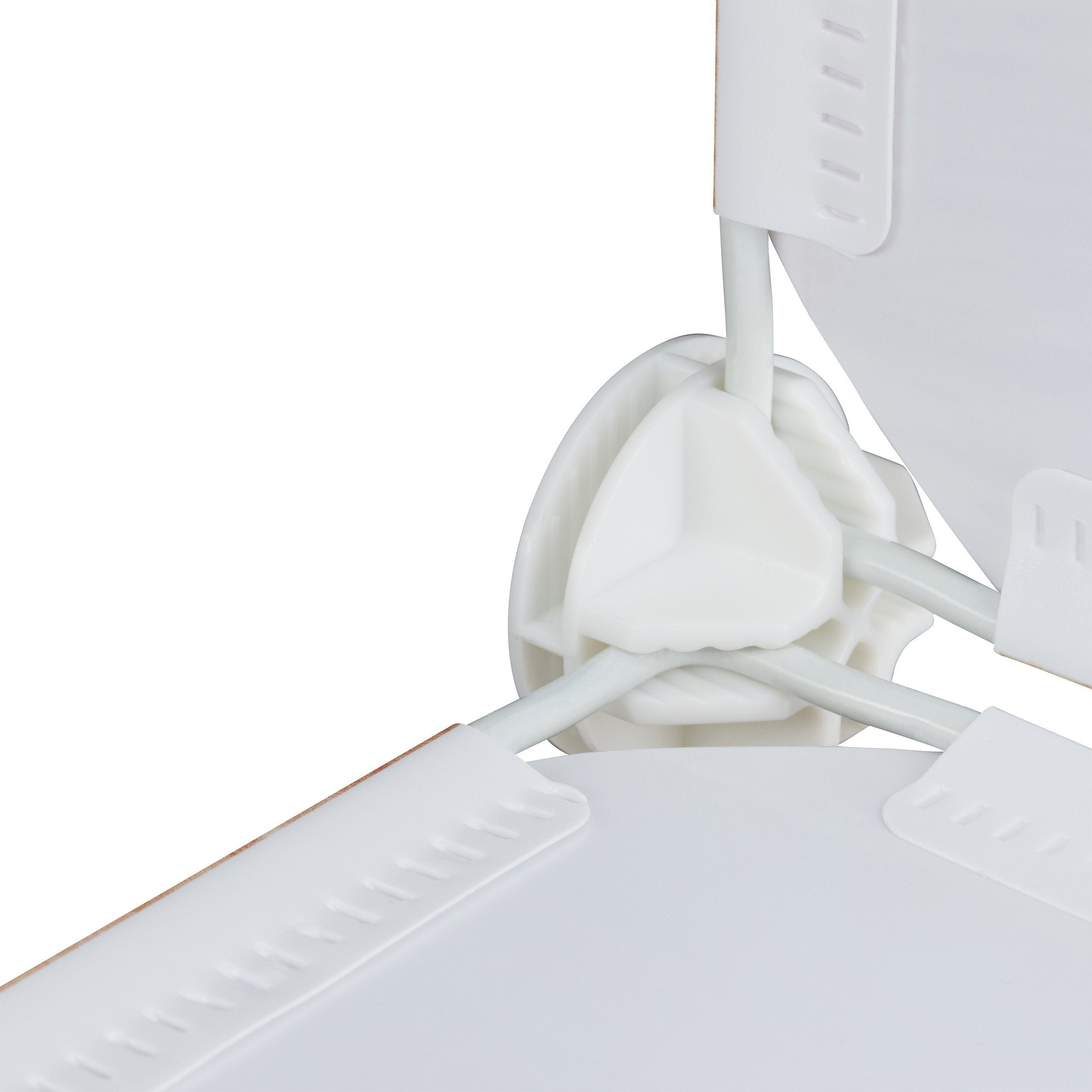 Steckregalsystem, weiß Weiß | Verbindungsstücke Weiß relaxdays Steckregal für