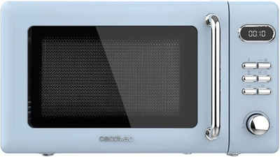Cecotec Mikrowelle Mit 8 automatischen Kochprogrammen,60 Minuten, LED-Anzeige, Mikrowelle, 20,00 l, Flexible Praktische mit vielseitigen Funktionen für leckere Mahlzeiten