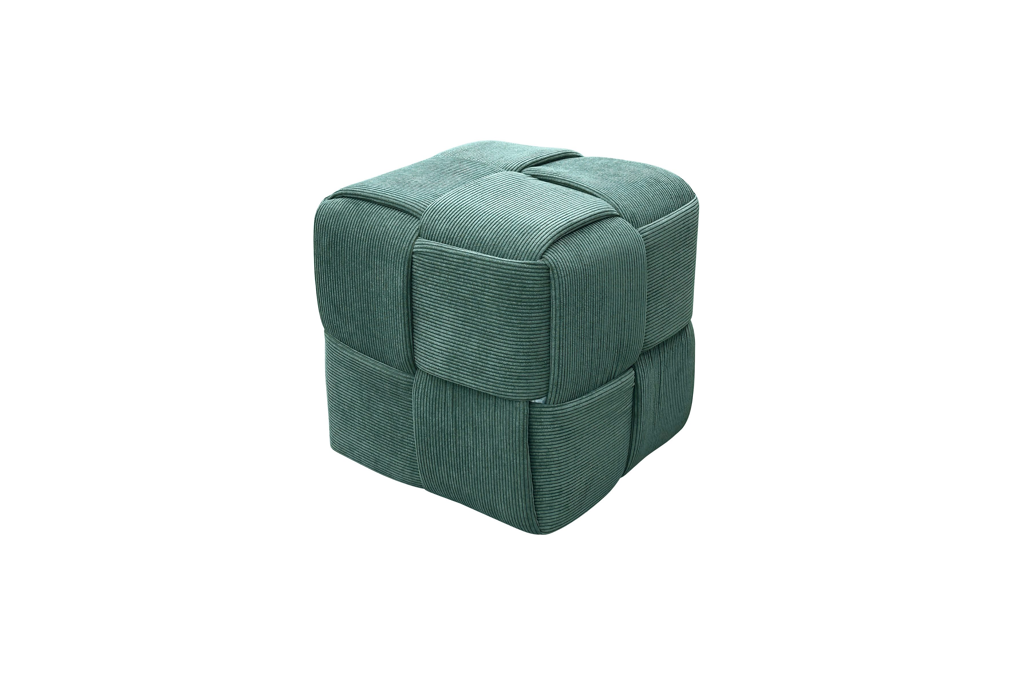 byLIVING Pouf Urban, Cord Bezug, Vollpolster, günstig online kaufen