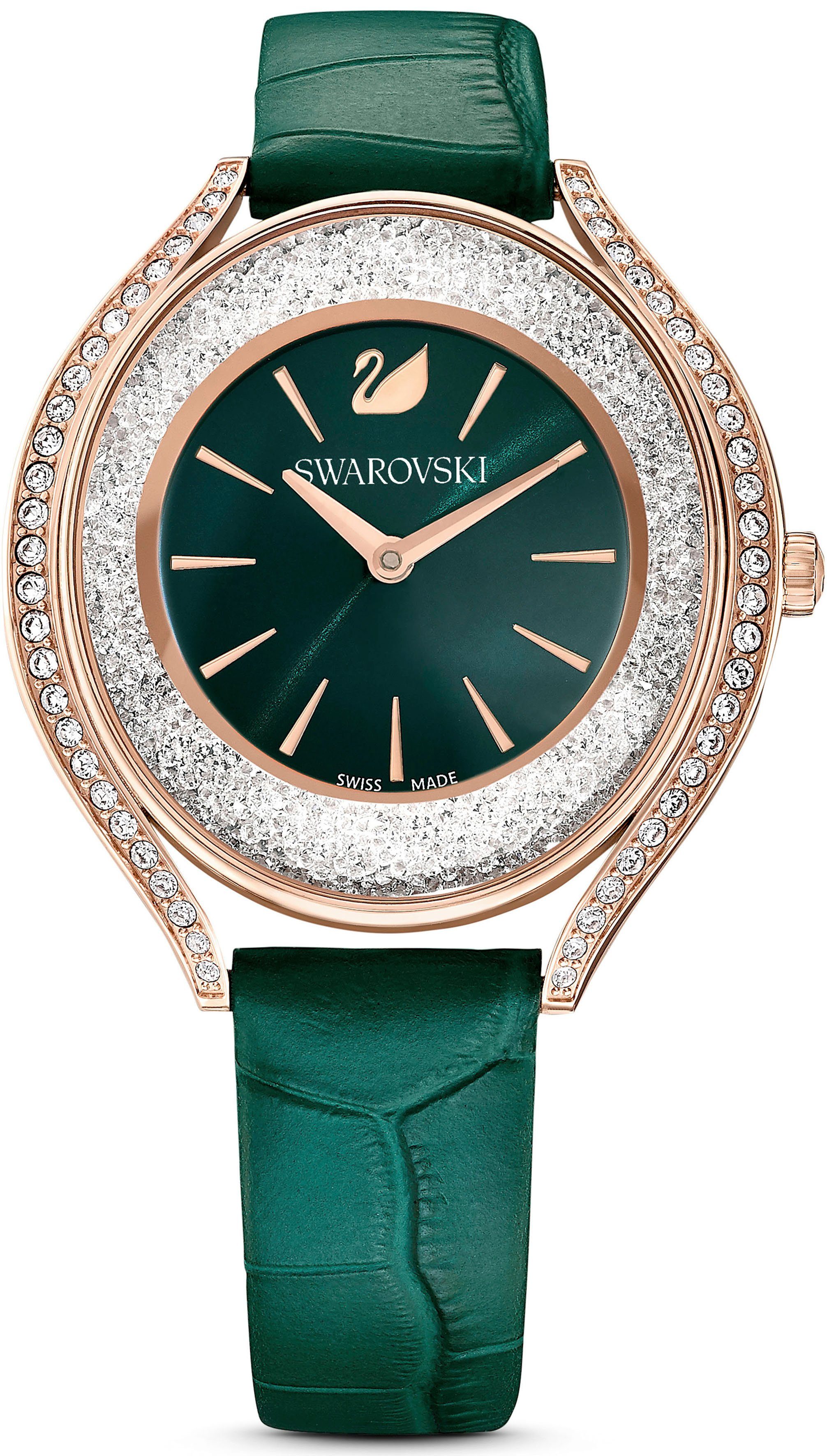 Swarovski Quarzuhr CRYSTALLINE AURA 5644078, Armbanduhr, günstig online kaufen
