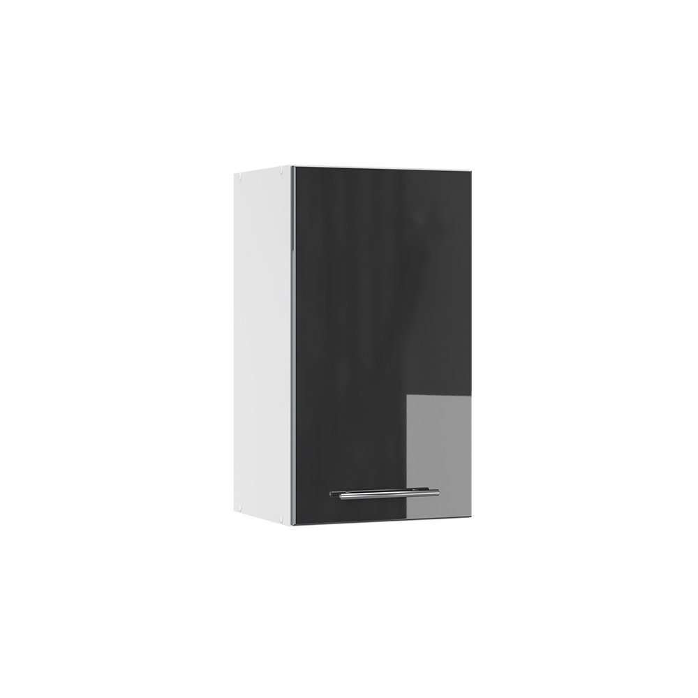Vicco Badschrank Fame-Line Anthrazit Hochglanz/Weiß 40 x 72 cm günstig online kaufen