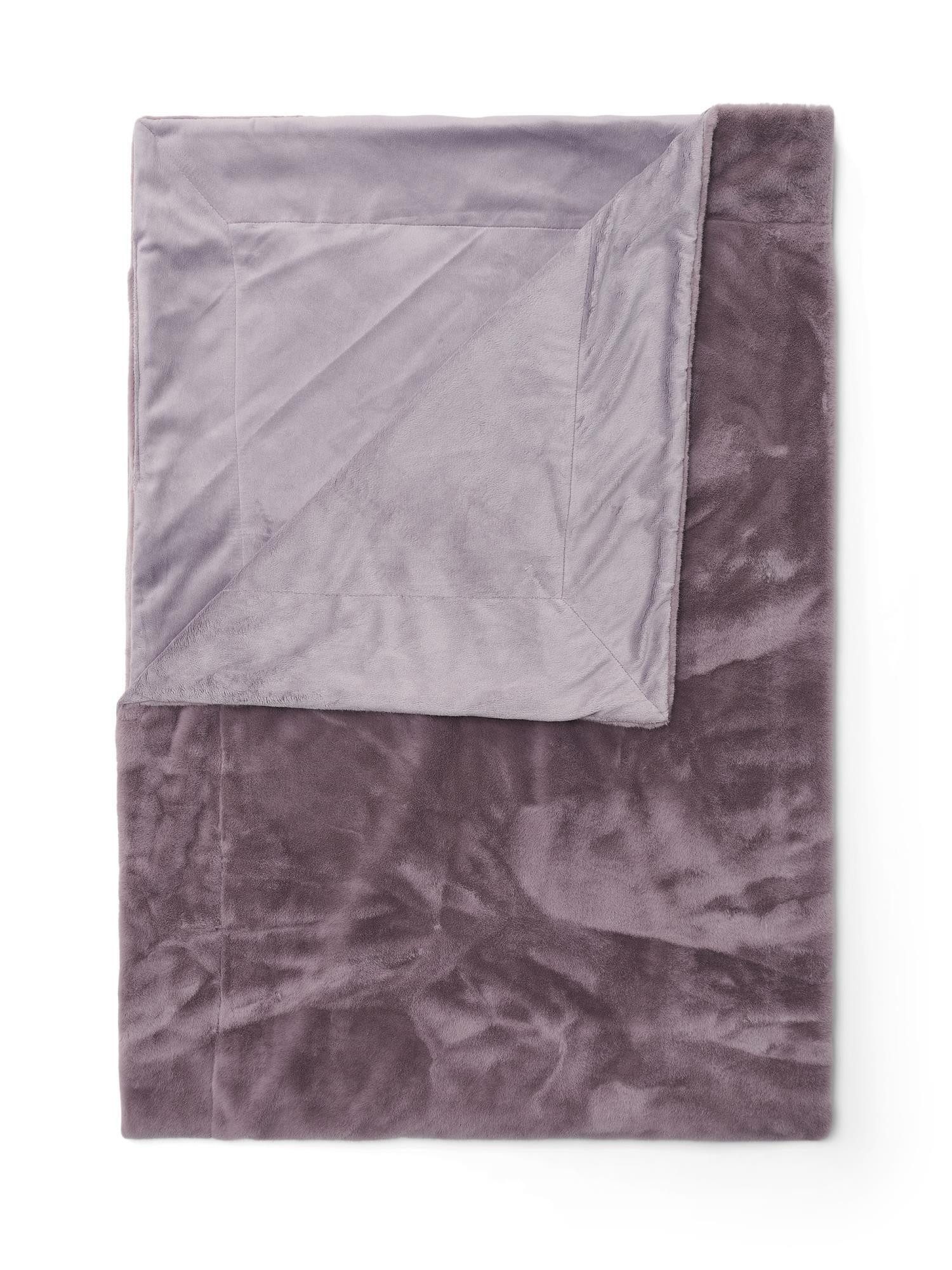Plaid Furry, Essenza, aus Kunstfell