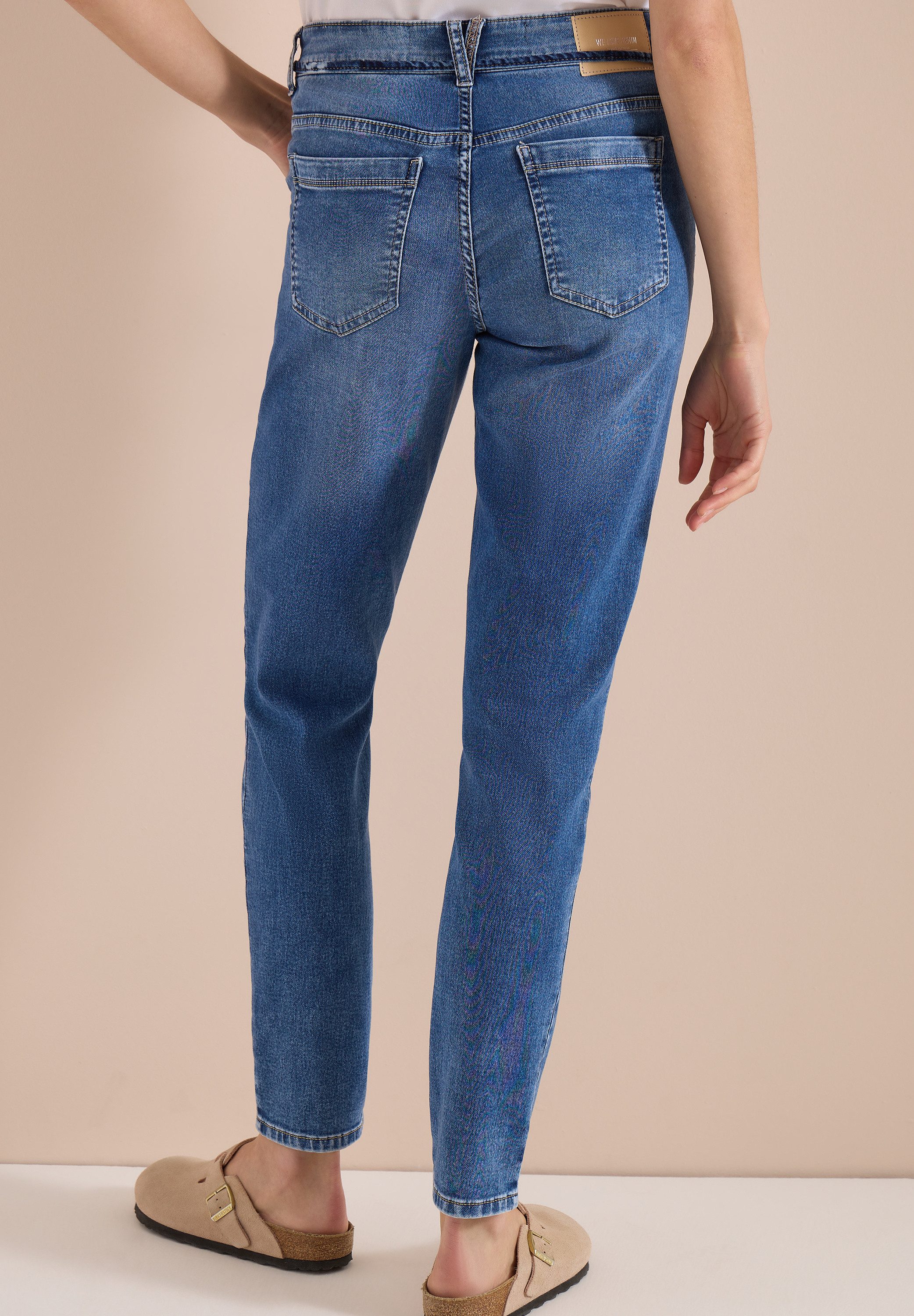 CECIL Jogg Pants Style Tracey mit Bindeband und schmalem Bein, Casual Fit