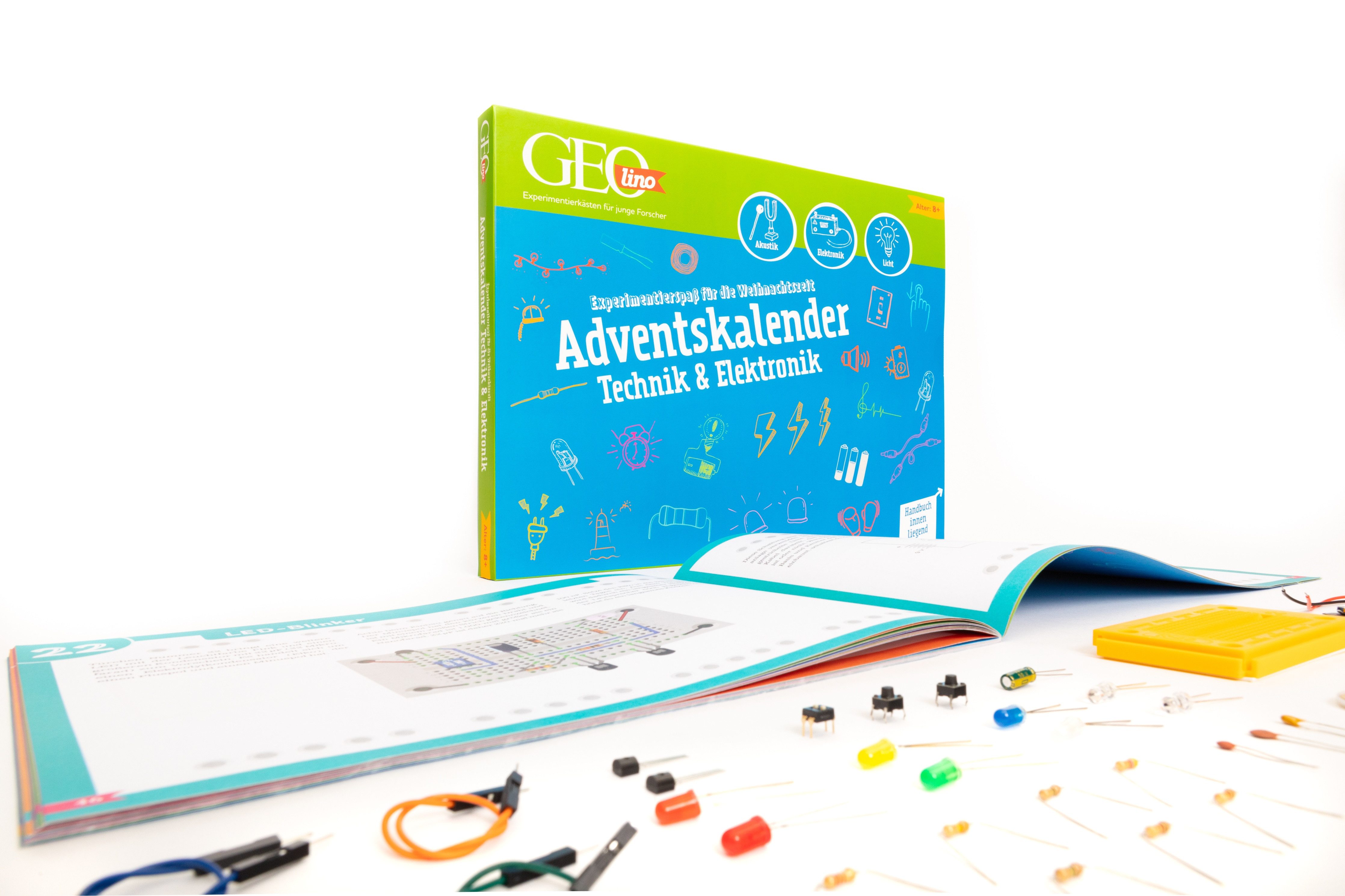 Franzis Adventskalender GEOlino Adventskalender Technik & Elektronik