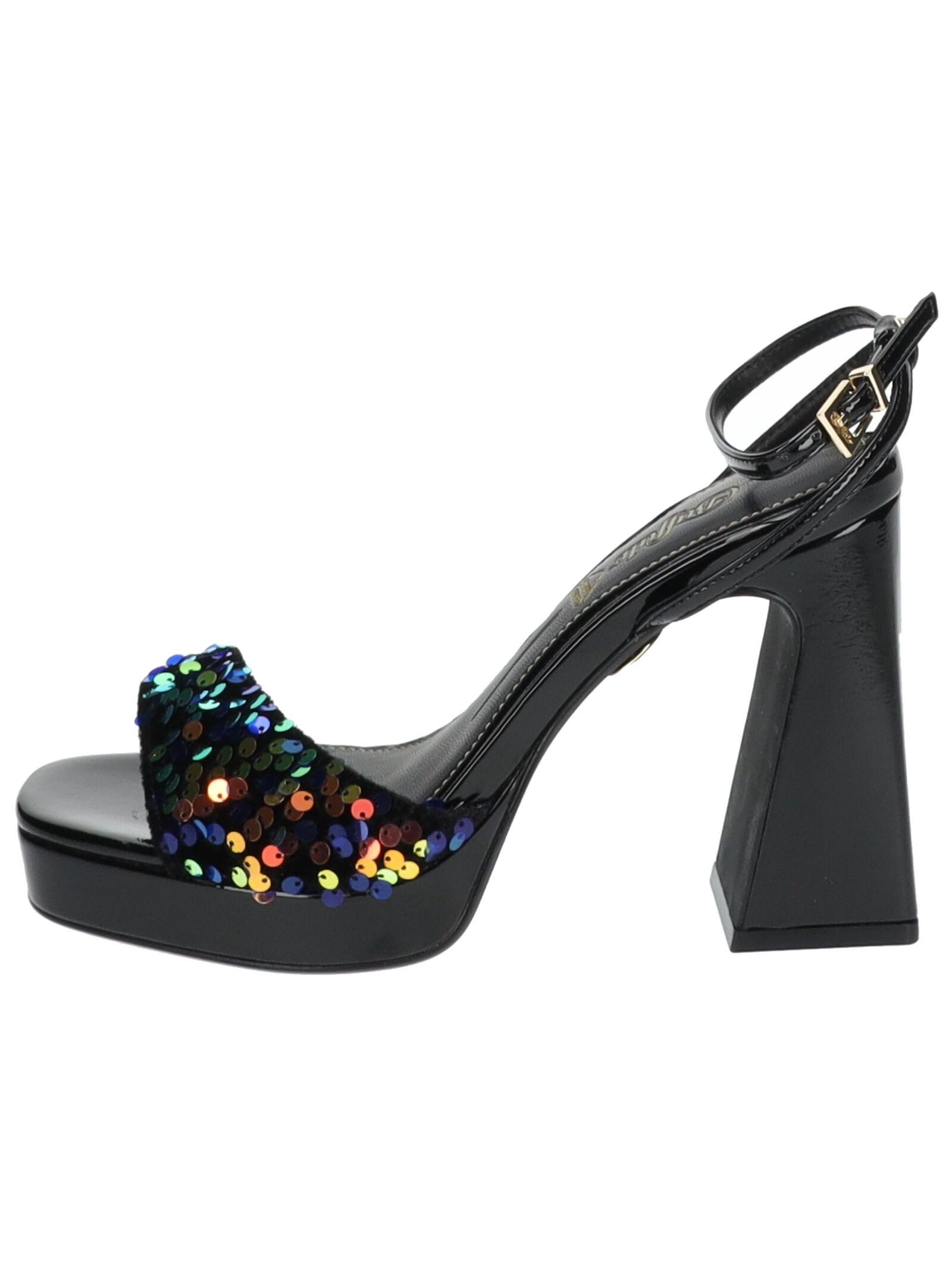 Buffalo Buffalo Sandalen Textil High-Heel-Sandalette günstig online kaufen