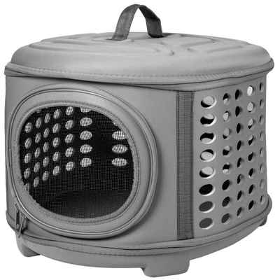 Bestlivings Tiertransportbox TBH-14619 bis 6,00 kg, Transportbox für kleine Hunde, Faltbare Box zum Reisen für Kleintiere, Hochwertige und stabile Katzentransportbox, strapazierfähig und zusammenklappbar