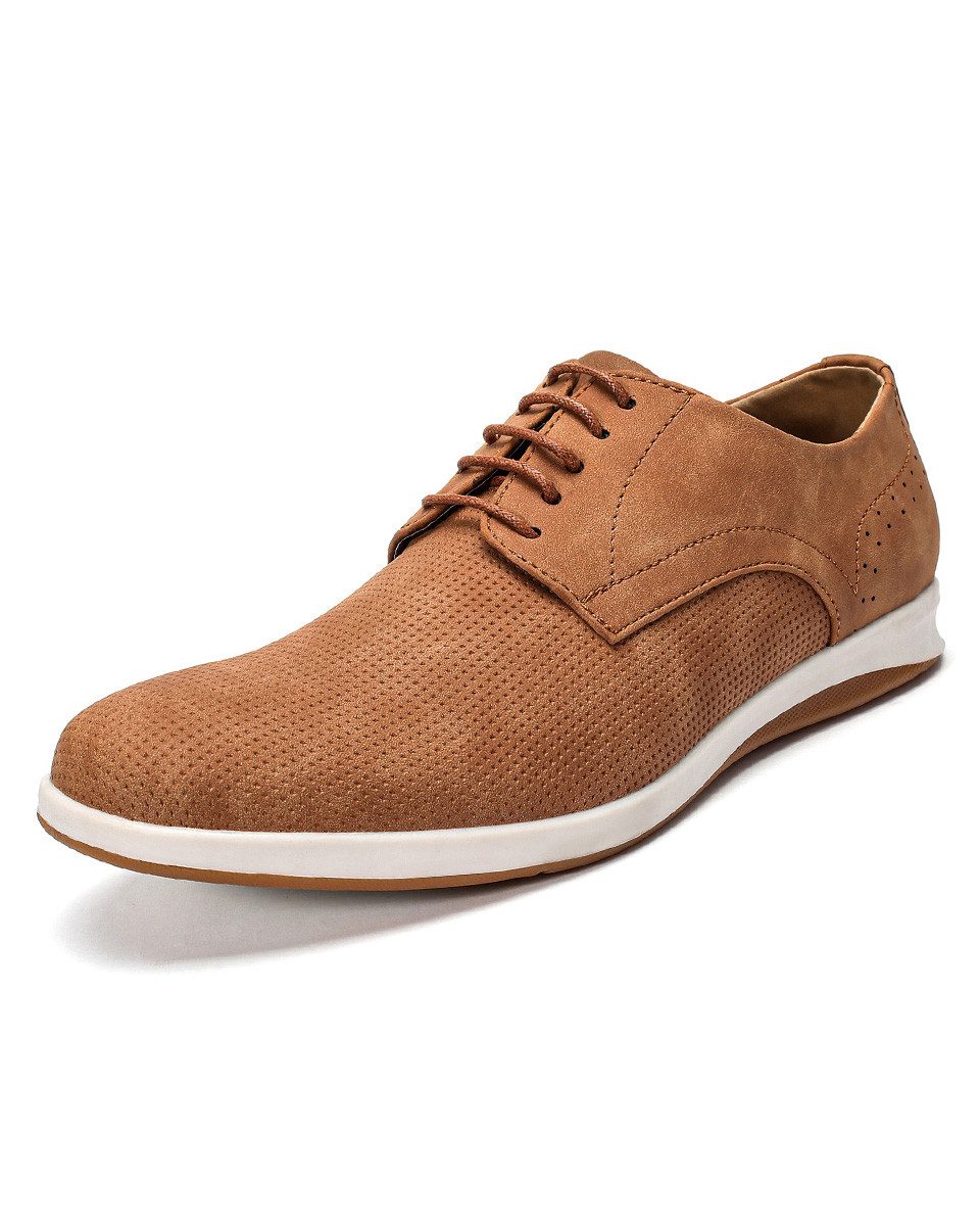 Allthemen Schnürschuh Vielseitige Derby-Schnürer Herren Businessschuhe für Büro & Freizeit