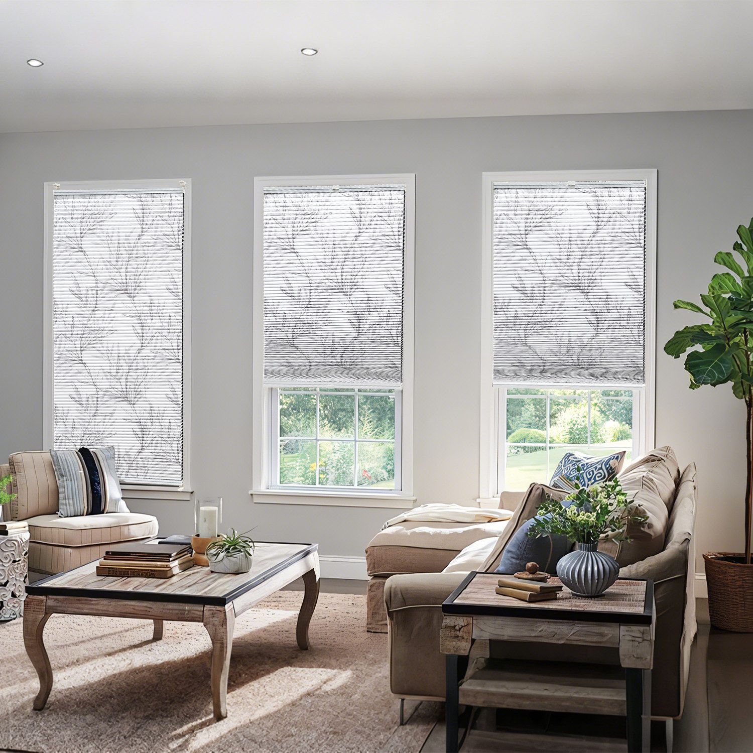 Sekey Wabenplissee Wabenplissee ohne Bohren Plissee 100% verdunkelnd Verdun günstig online kaufen