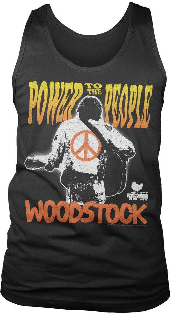 Woodstock T-Shirt Power To The People Tank Top