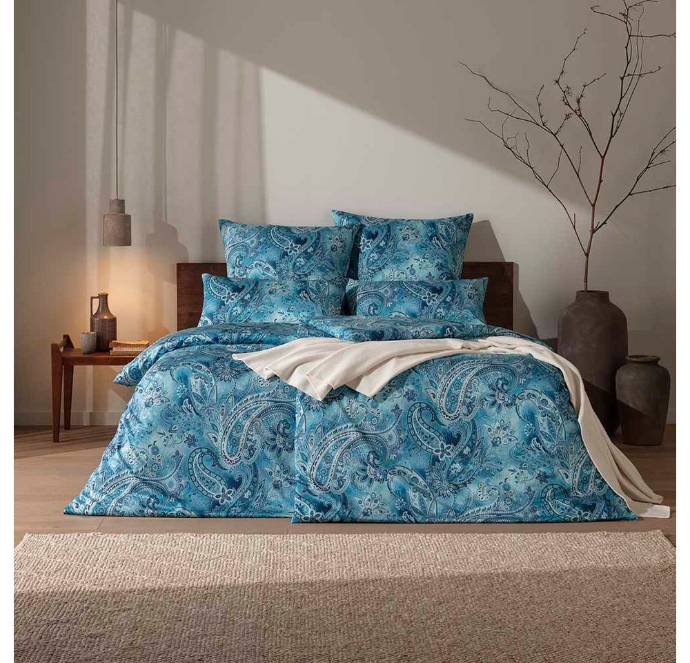 Estella Bettwäsche Rhea, Satin, 3 teilig, Gefertigt aus hochwertigem Baumwoll-Satin.