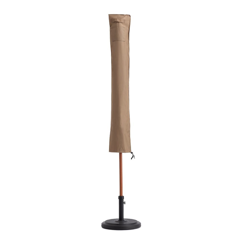 Lumaland Sonnenschirm-Schutzhülle Abdeckung für Sonnenschirm, Wasserdicht, Wettefest, UV-Beständig - Reißfestes Oxford 600D Gewebe