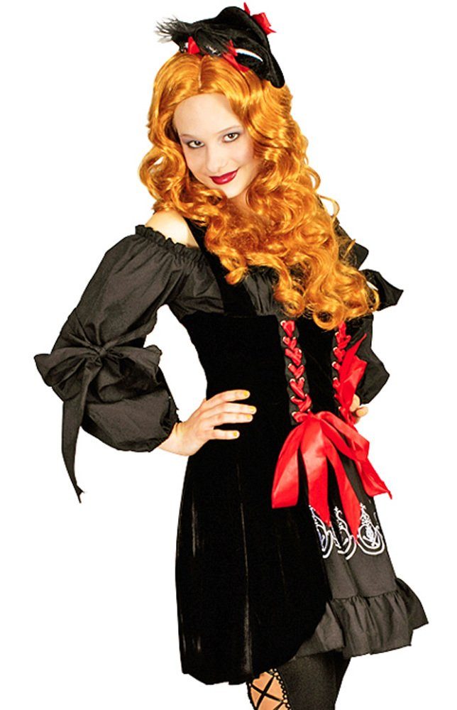 Kostüm Piratin Sophia Kostüm für Damen - Kleid und Minihu