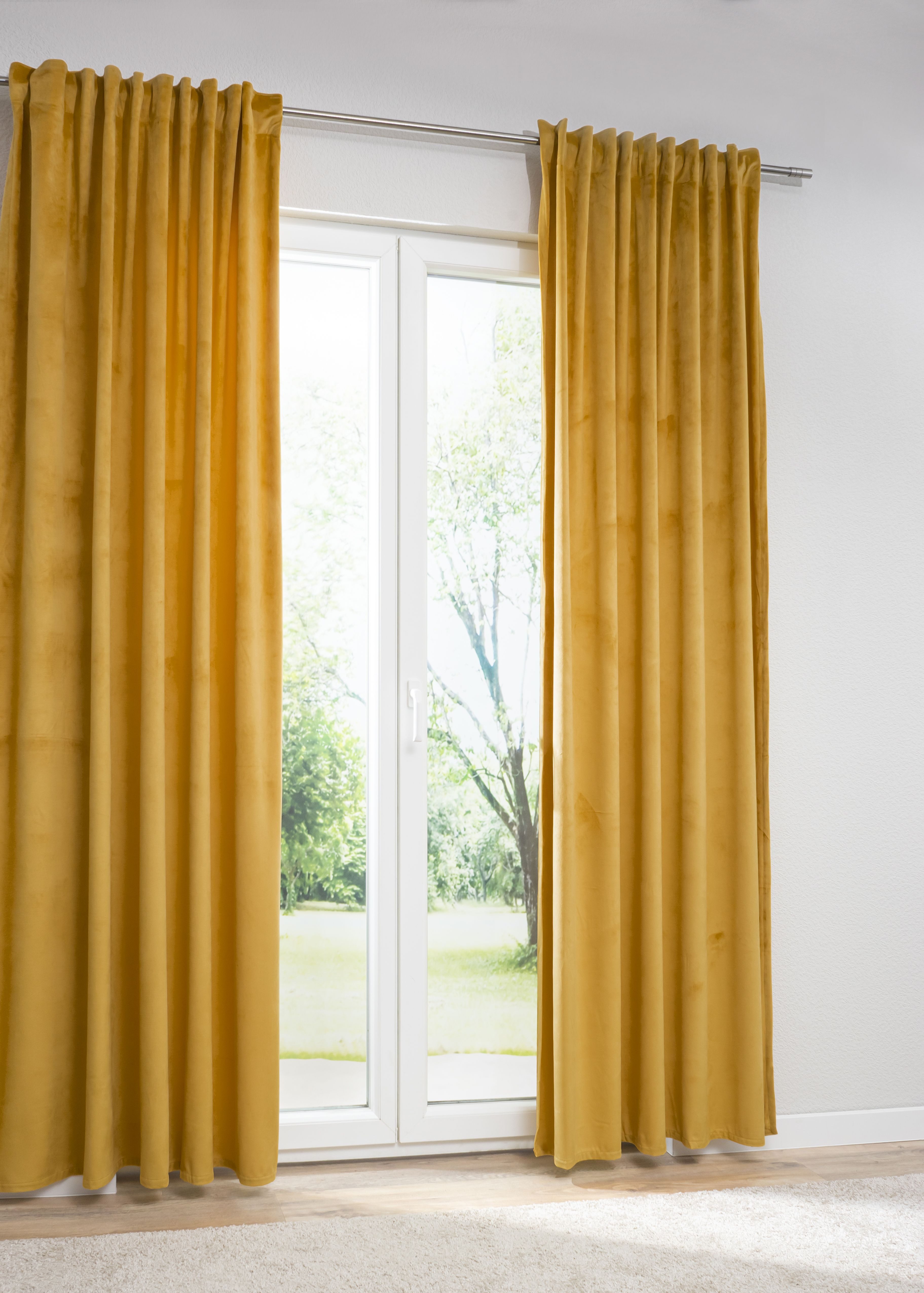 LYSEL® Verdunkelungsvorhang Zugbandschal Prentiss (1 St), abdunkelnd, HxB 245x135cm