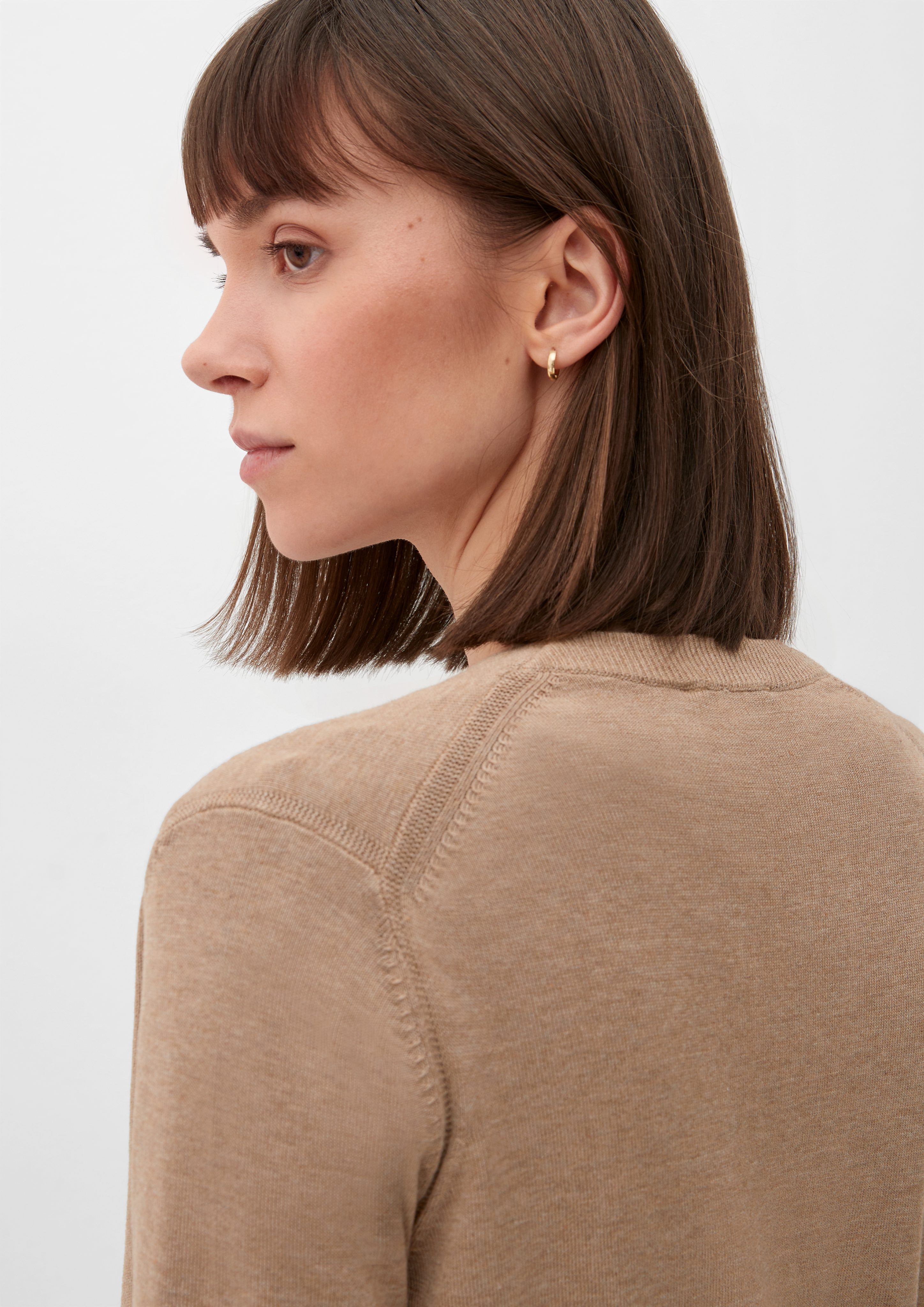 s.Oliver Strickjacke Strickjacke aus Viskosemix günstig online kaufen