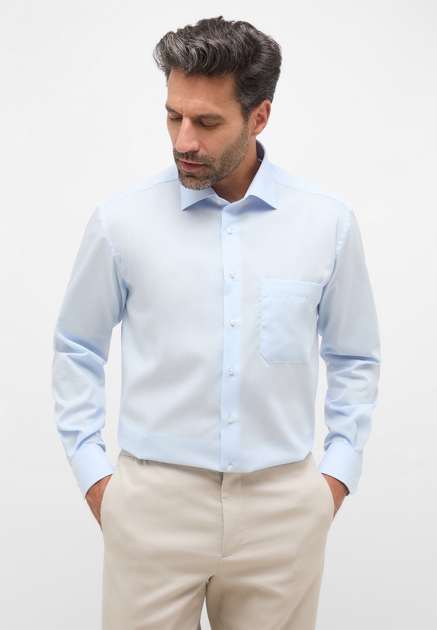 Eterna Langarmhemd COMFORT FIT NON IRON (bügelfrei) günstig online kaufen