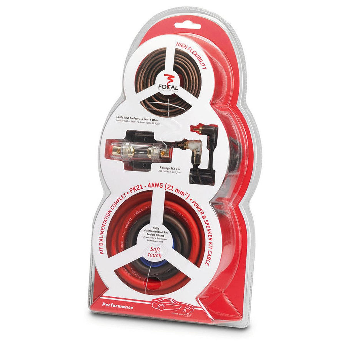 FOCAL PK 21, 21 mm² Kabel Kit Audio-Kabel