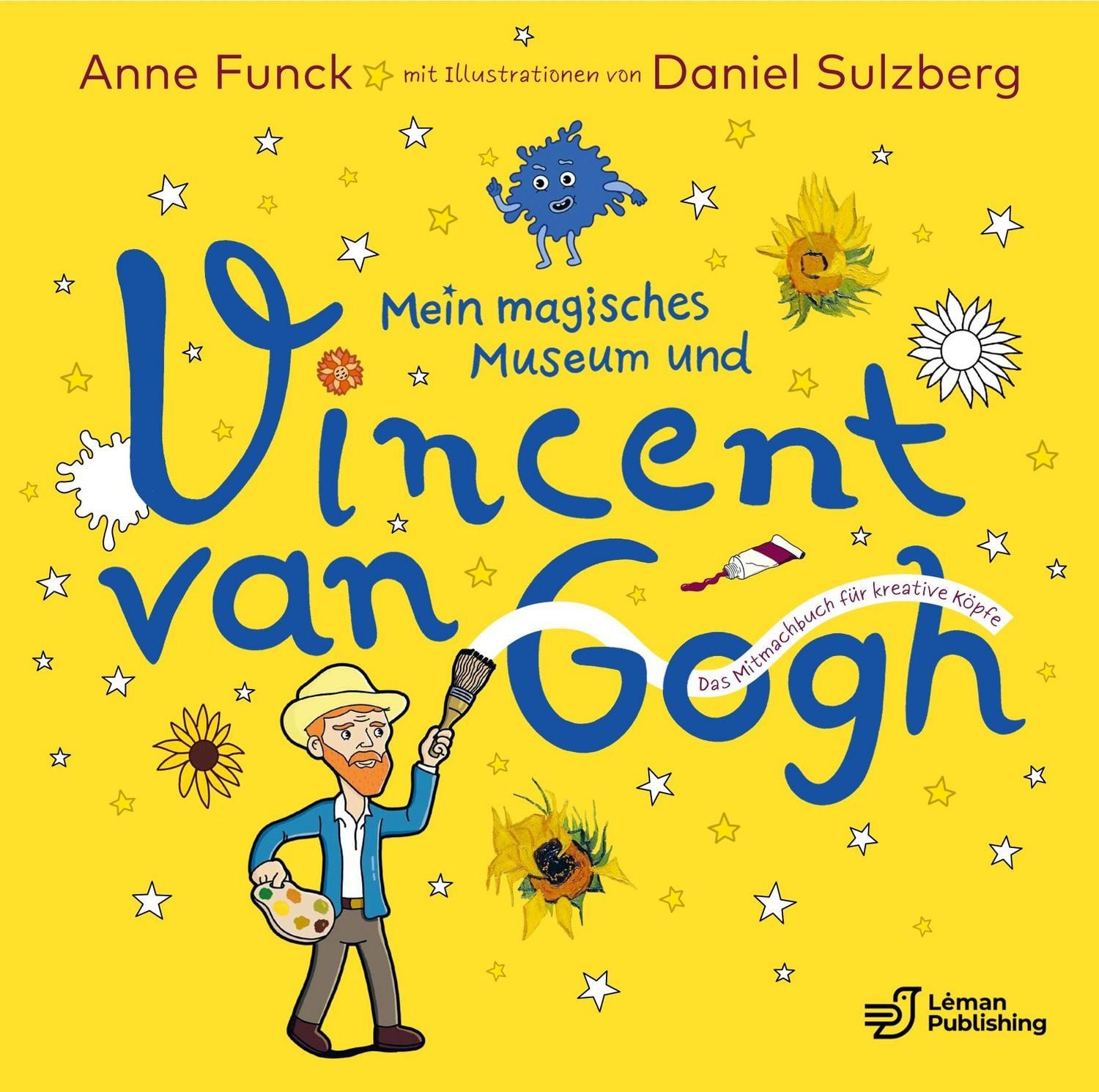 Kinderbuch Mein magisches Museum und Vincent van Gogh Das Mitmachbuch für kreativ Anne Funck