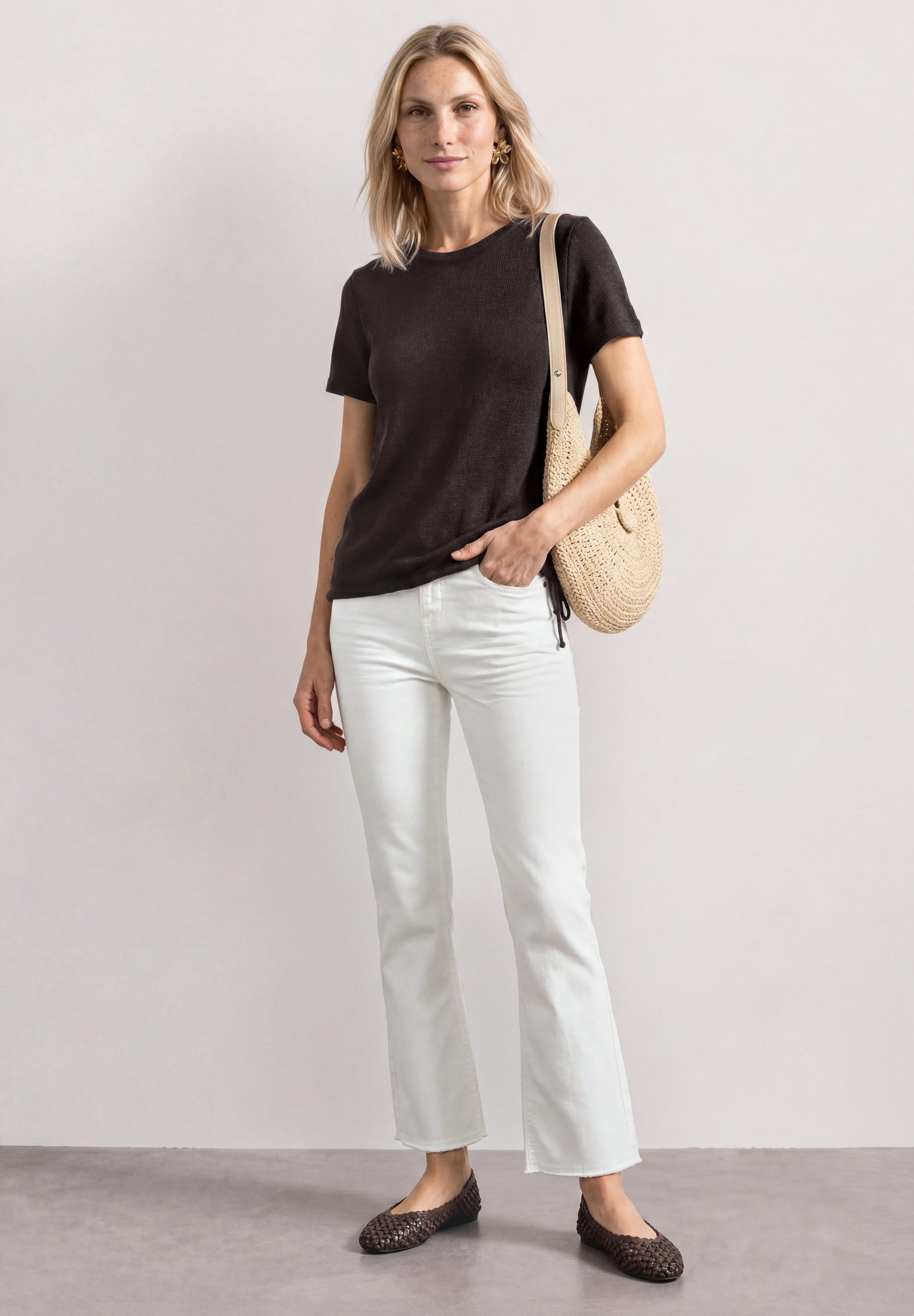 STREET ONE T-Shirt mit Rundhalsausschnitt – Bild 3 von 5