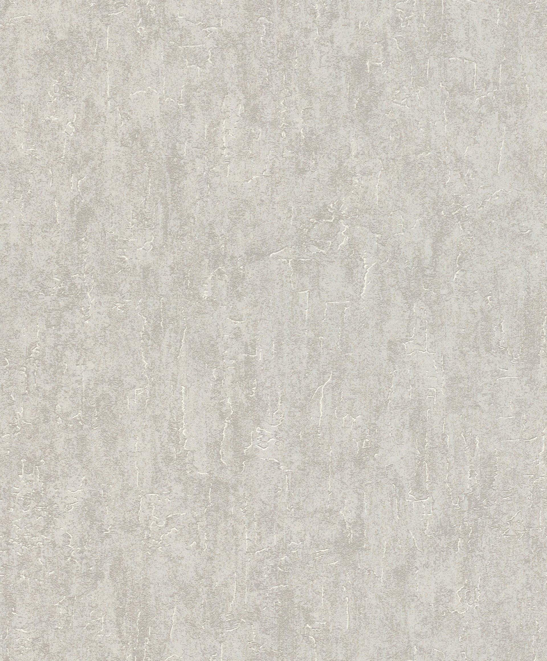 unifarben Rasch Vliestapete Metall-Effekte, grau Andy hochwaschbeständig Wand, mit lichtbeständig, St), strukturiert, Farbeinsatz, metallic, (1 gut