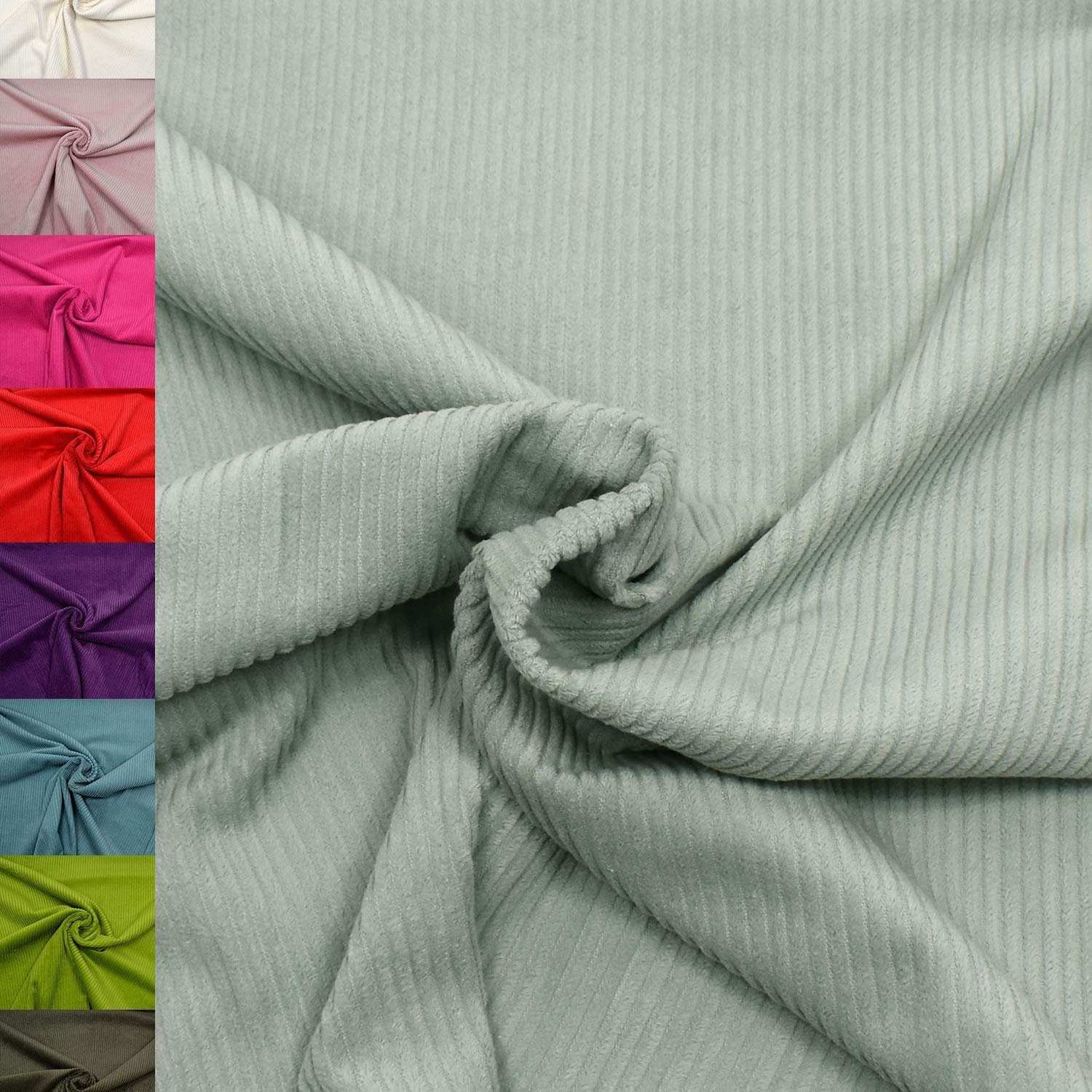 MAGAM-Stoffe Stoff "Yanis", Breitcord Cord Kleidung Polster 100% Baumwolle ÖKO-TEX Meterware 50cm