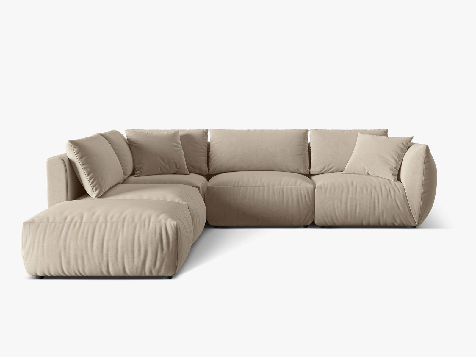 Micadoni Ecksofa Chris, 4-Sitzer modular