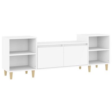 furnicato TV-Schrank Weiß 160x35x55 cm Holzwerkstoff